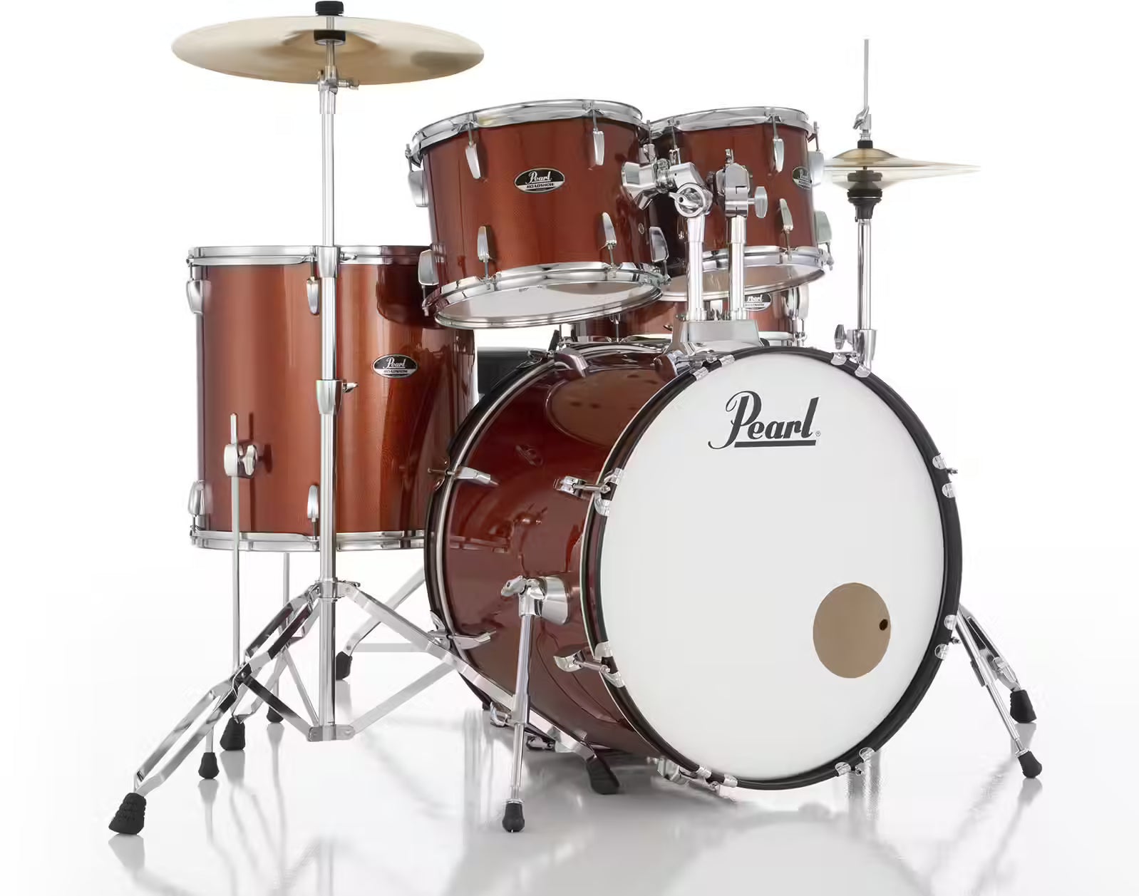 Trống Cơ Pearl Roadshow RS505C/C (20B/10T-12T/14F/14S + Cymbal (14HH/16CR) + Hardware) - Việt Music
