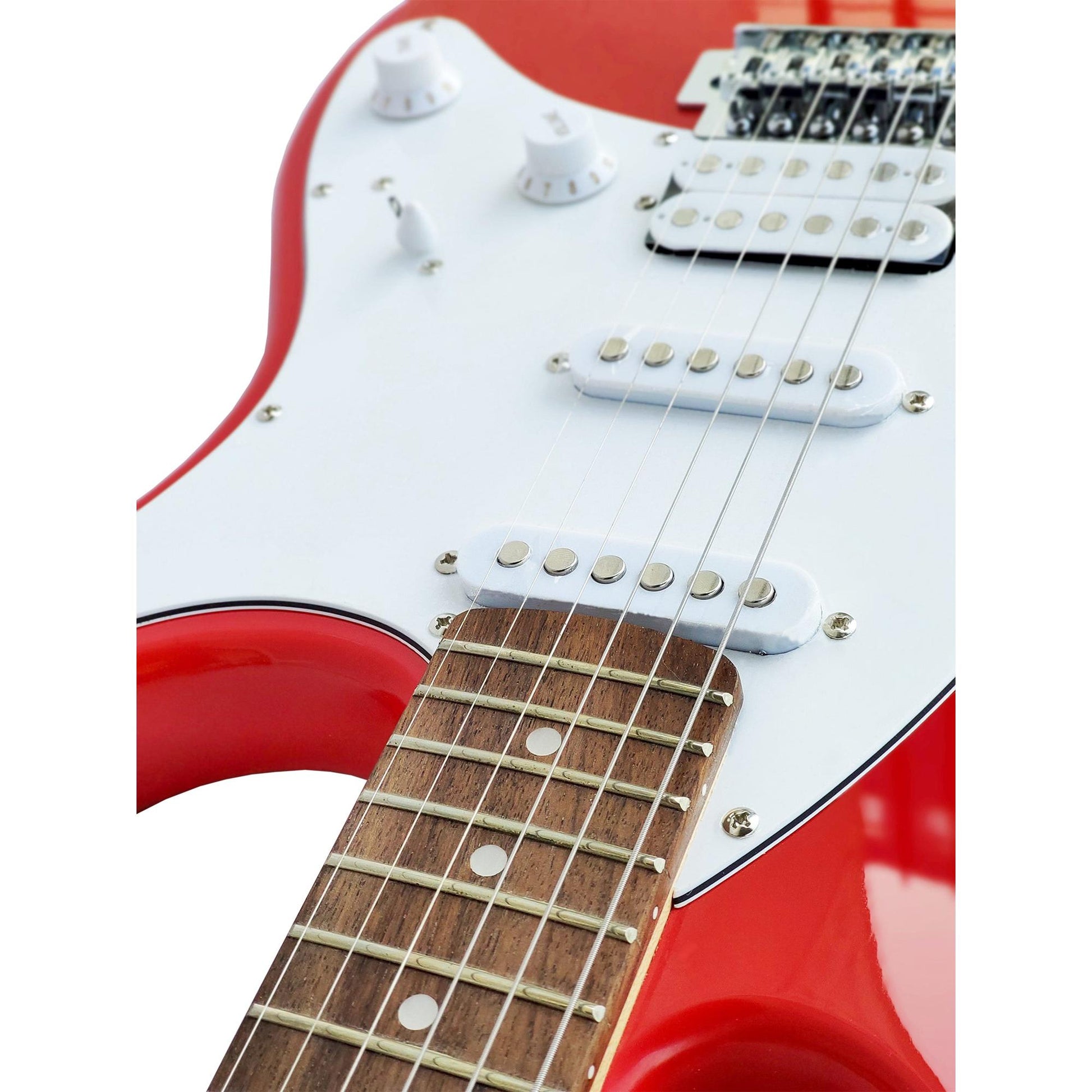 Đàn Guitar Điện Peavey Raptor Plus HSS, Red - Việt Music