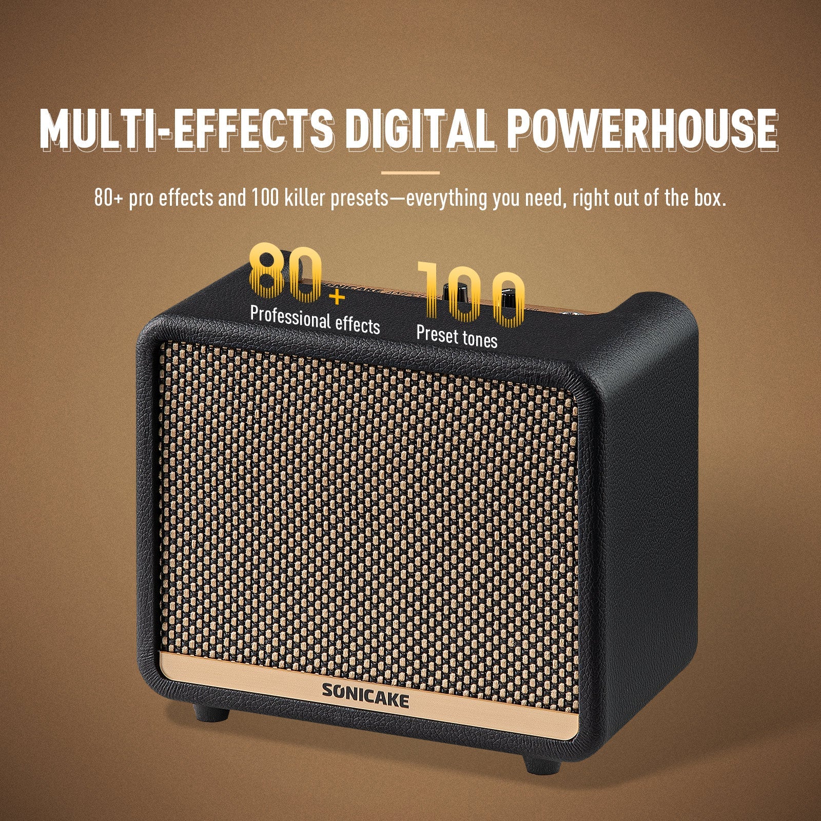Amplifier Sonicake AMPCUBE, combo 10W - Việt Music