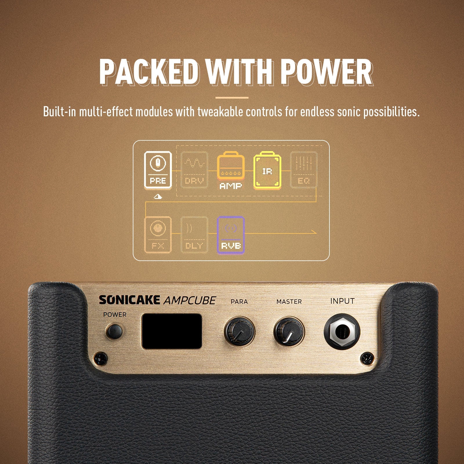 Amplifier Sonicake AMPCUBE, combo 10W - Việt Music