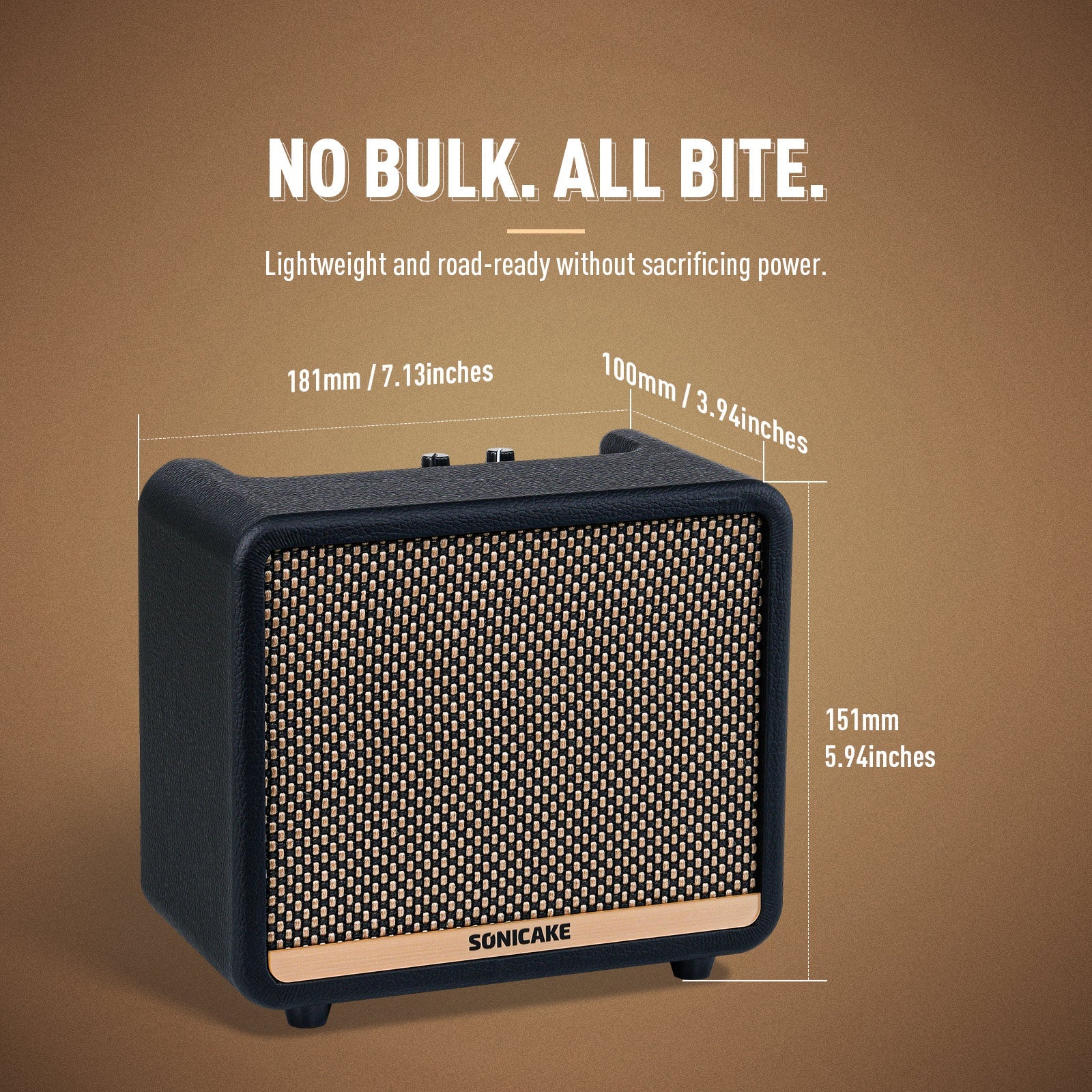 Amplifier Sonicake AMPCUBE, combo 10W - Việt Music