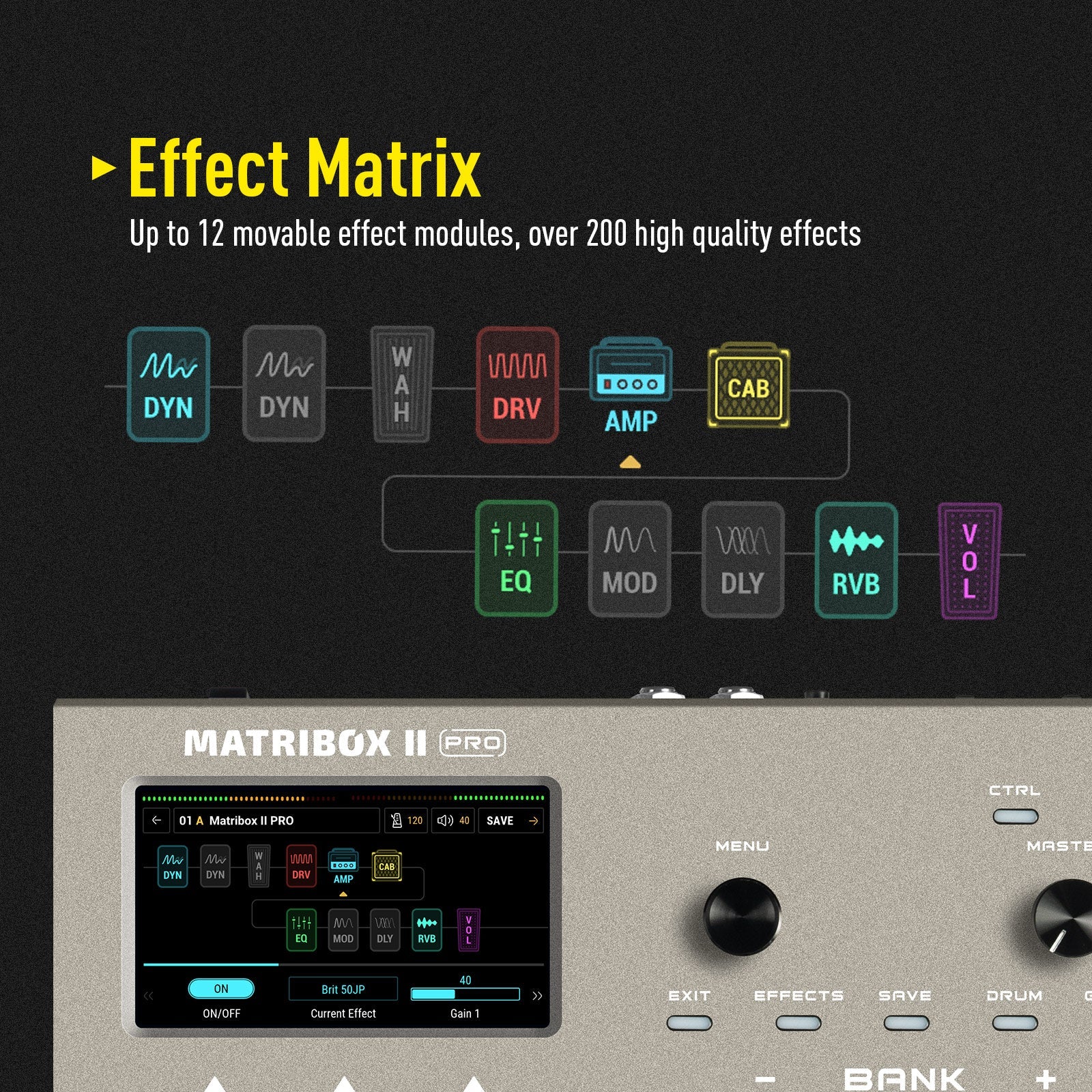 Pedal Guitar Sonicake Matribox II Pro QME-200 - Việt Music