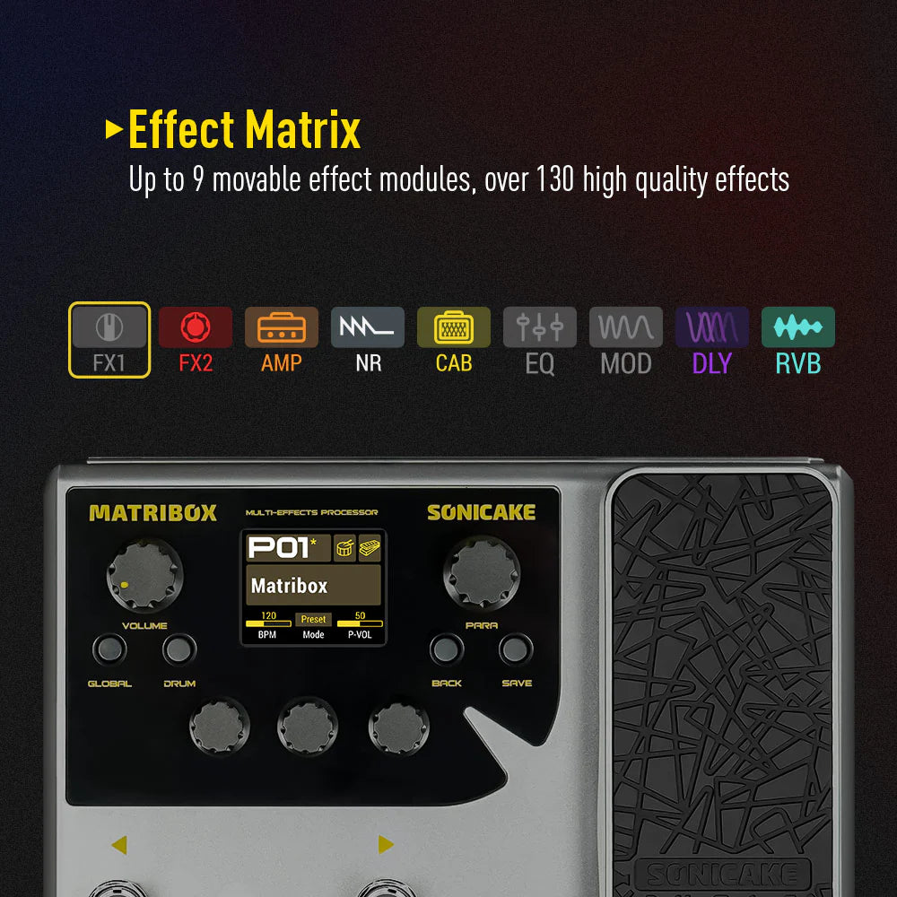 Pedal Guitar Sonicake Matribox QME-50 - Việt Music