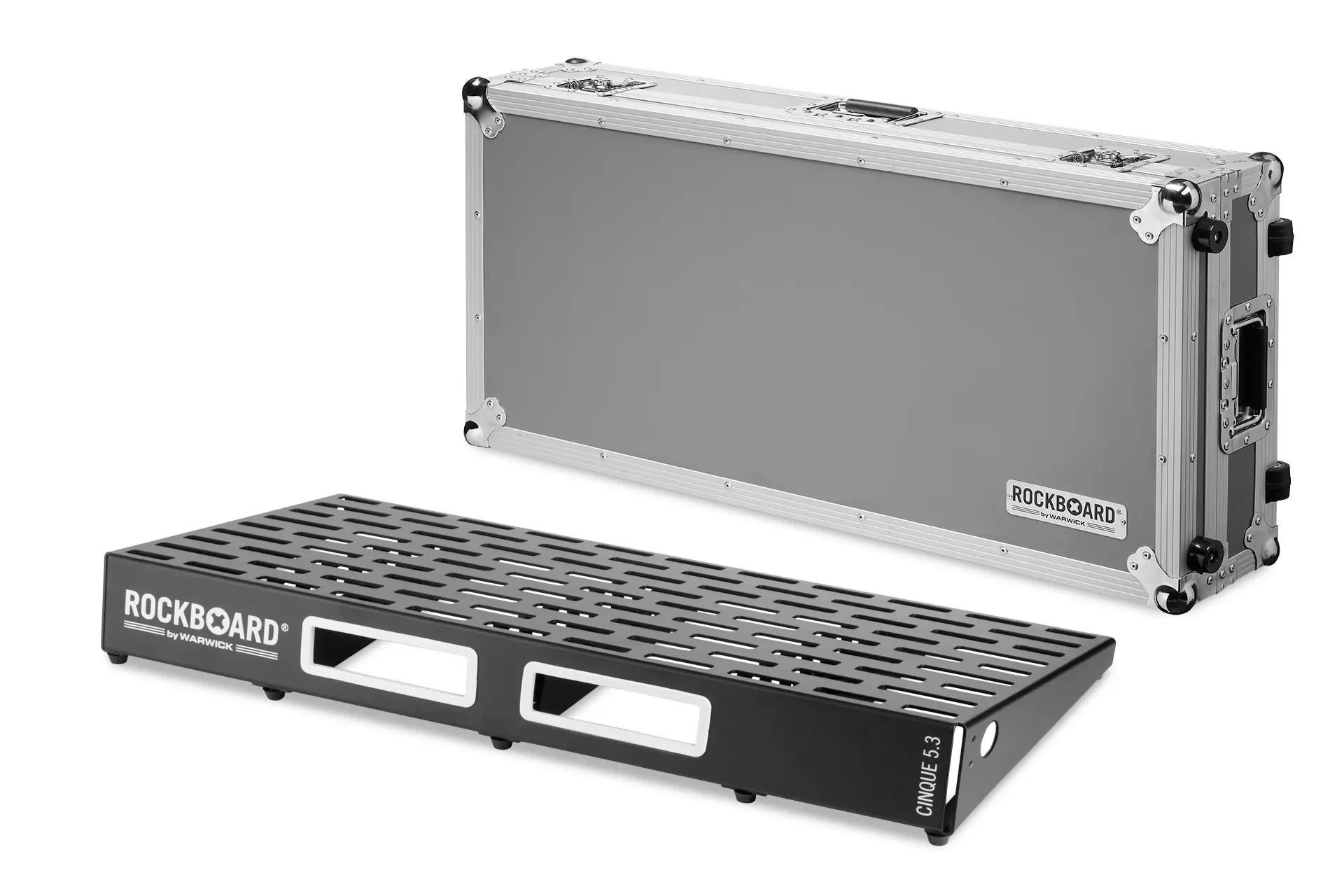 Pedalboard RockBoard by Warwick CINQUE 5.3 w/ Flight Case, 81 x 41.6 cm - Việt Music