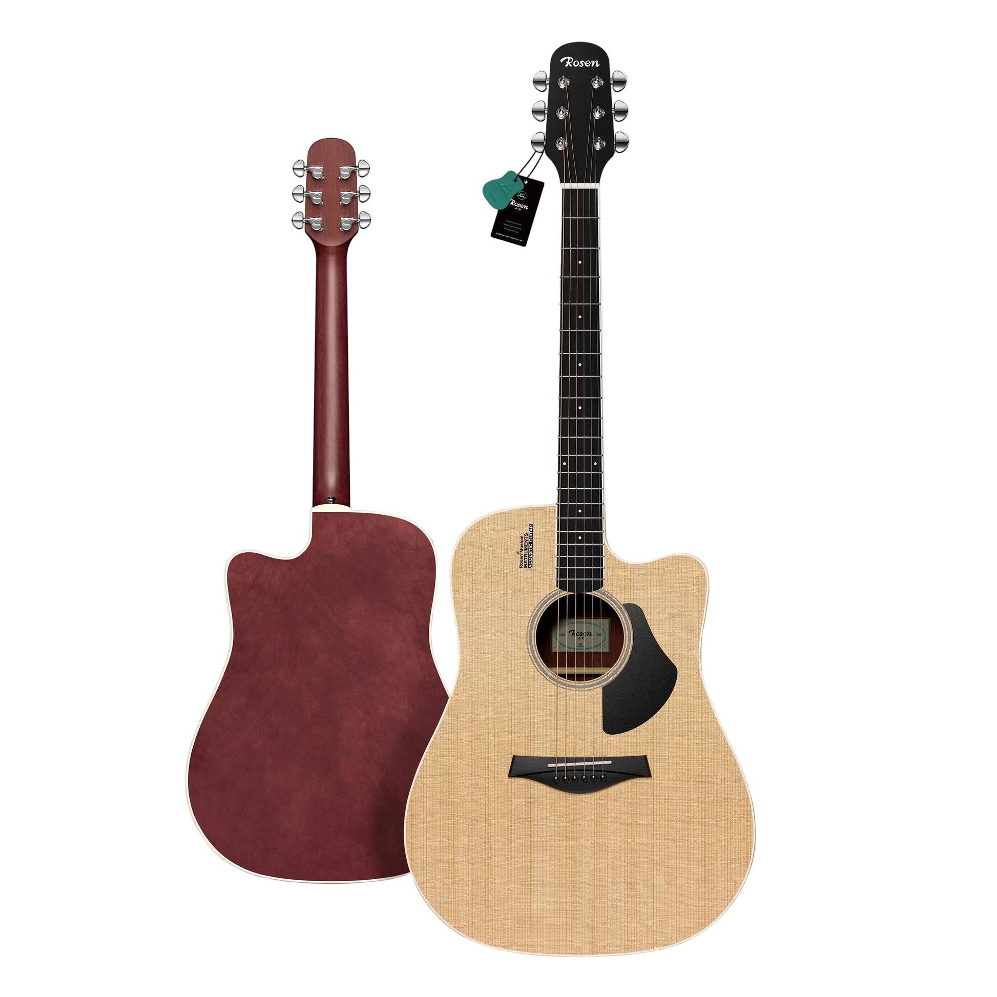 Đàn Guitar Acoustic Rosen G12D (2025) - Việt Music