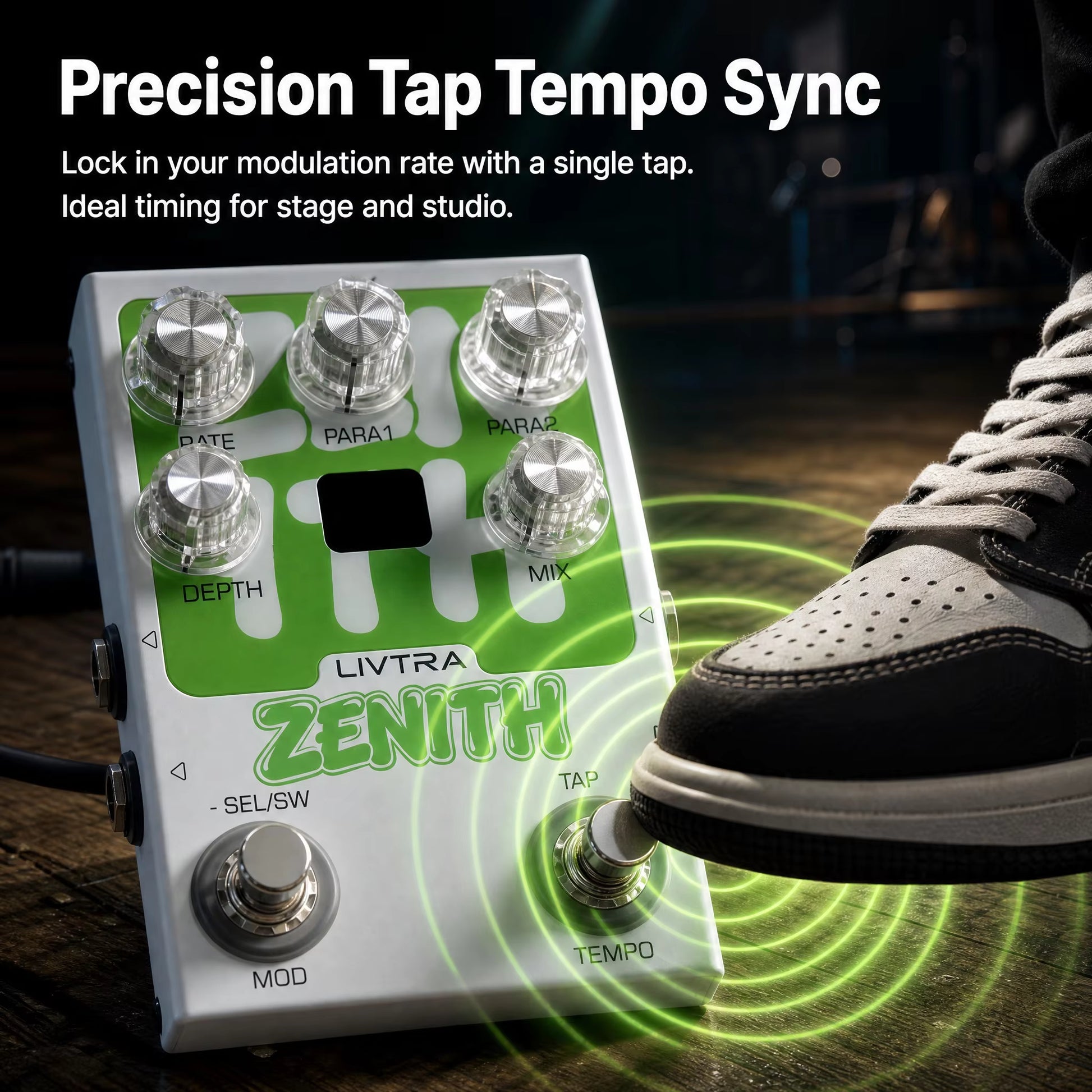 Pedal Guitar Livtra Zenith - Stereo Modulation Pedal - Việt Music