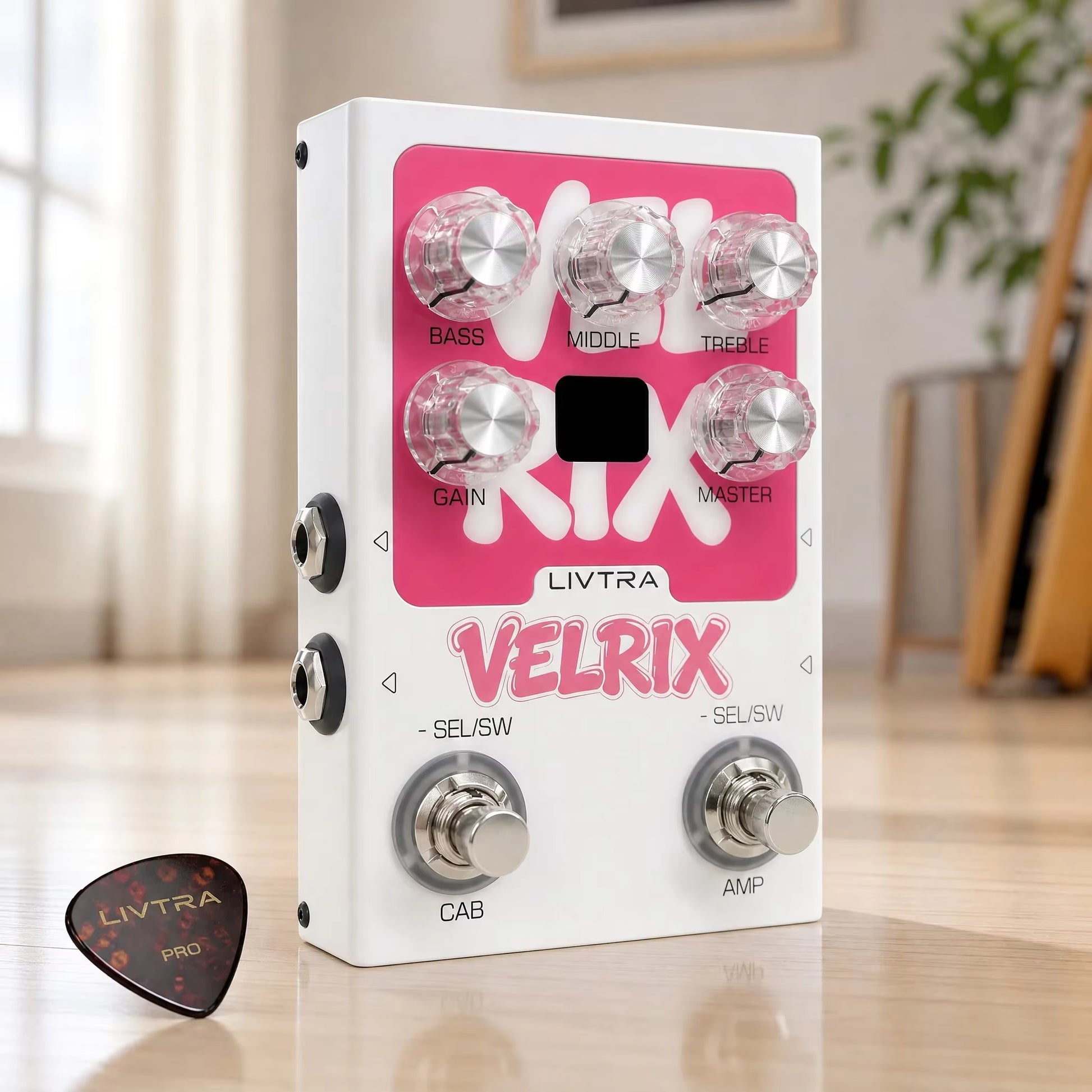 Pedal Guitar Livtra Velrix - AMP & IR Pedal - Việt Music