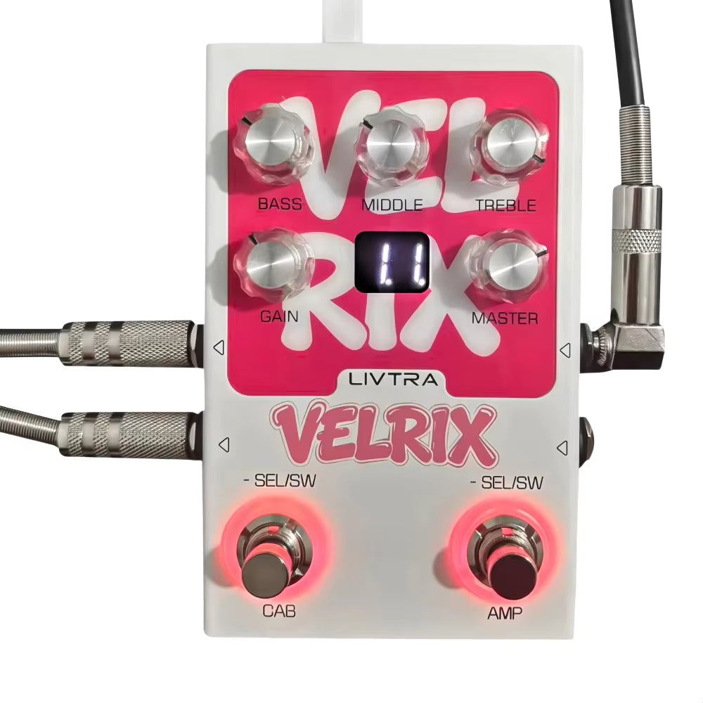 Pedal Guitar Livtra Velrix - AMP & IR Pedal - Việt Music