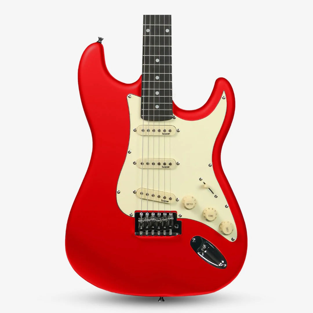 Đàn Guitar Điện Sqoe SEST202 SSS, Rosewood Fingerboard - Việt Music