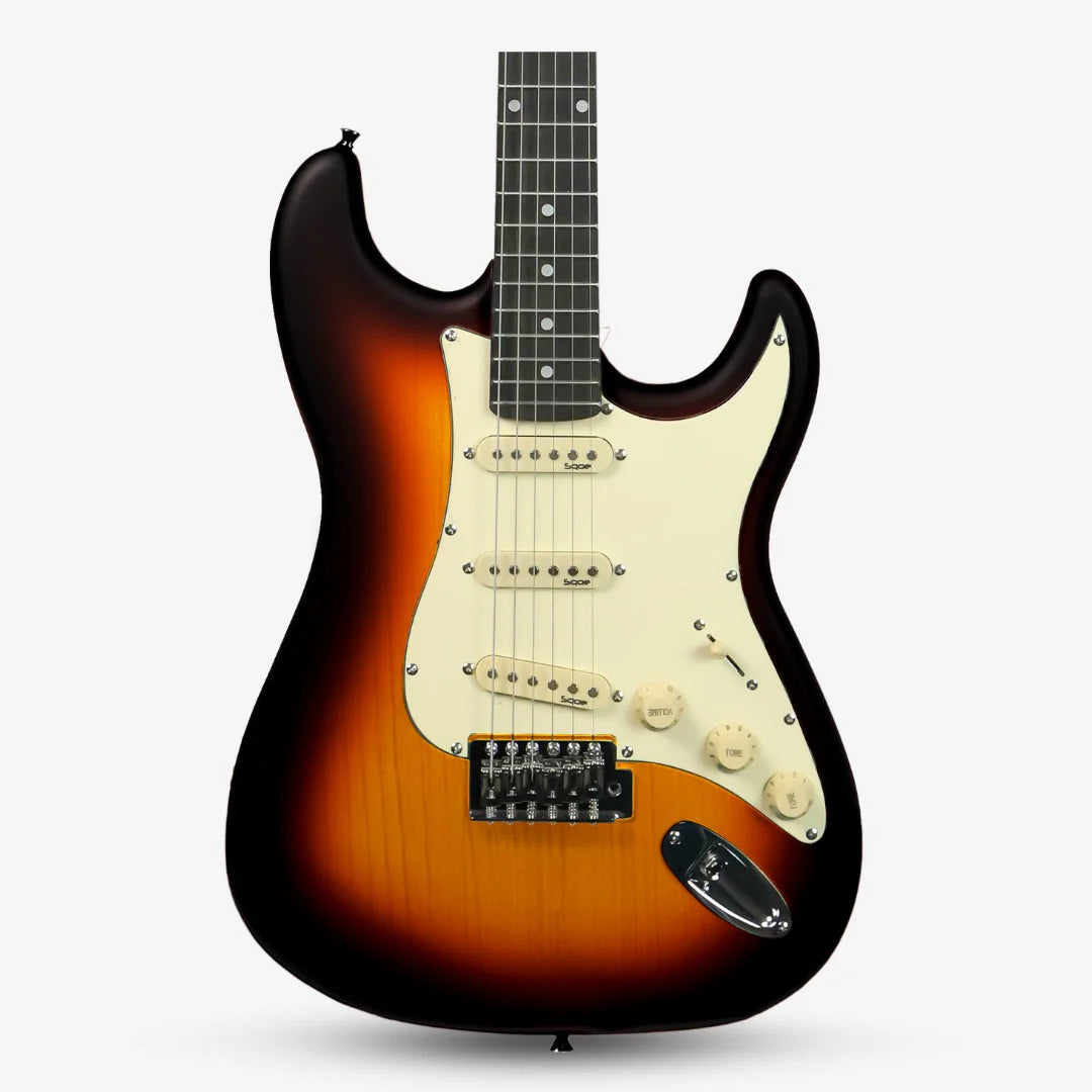 Đàn Guitar Điện Sqoe SEST202 SSS, Rosewood Fingerboard - Việt Music