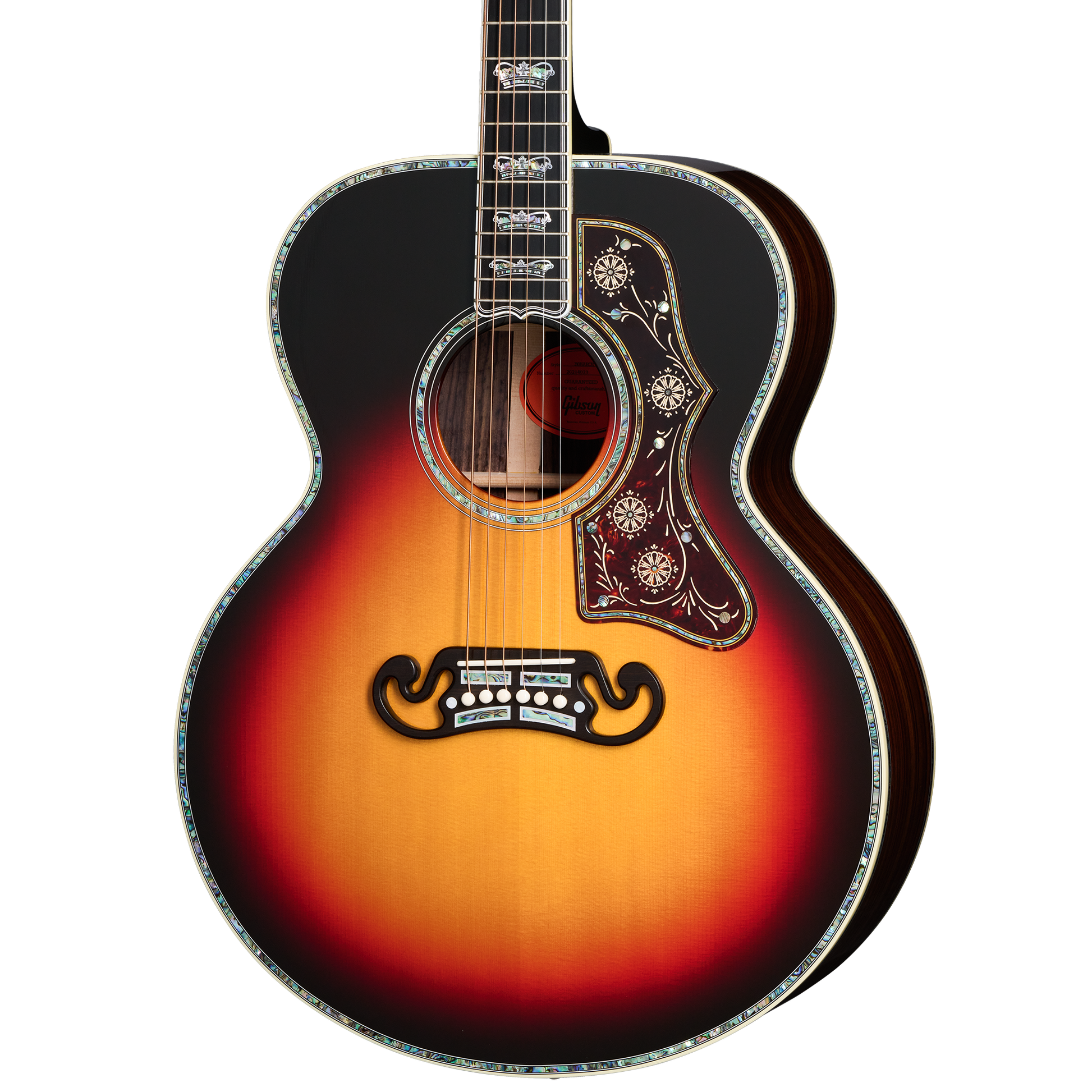 Đàn Guitar Acoustic Gibson Custom Shop Modern SJ-200 Monarch Rosewood, Tri-Burst - Việt Music