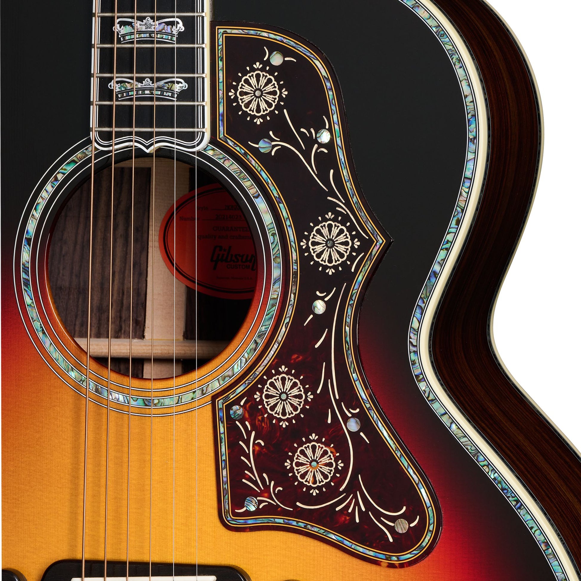 Đàn Guitar Acoustic Gibson Custom Shop Modern SJ-200 Monarch Rosewood, Tri-Burst - Việt Music