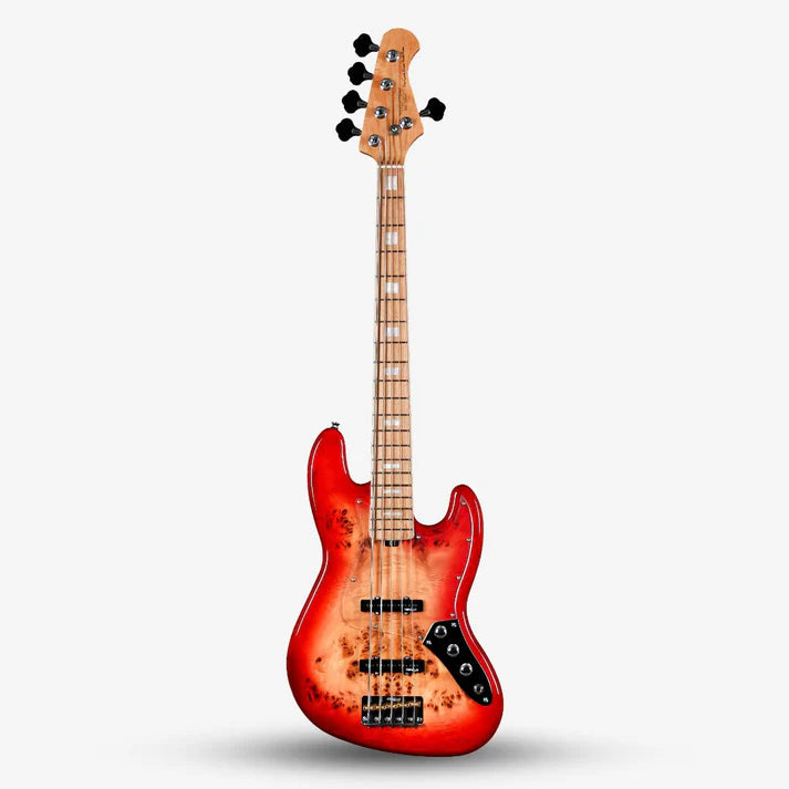 Đàn Guitar Bass Sqoe SJB750 SS, Maple Fingerboard - 5 Strings - Việt Music