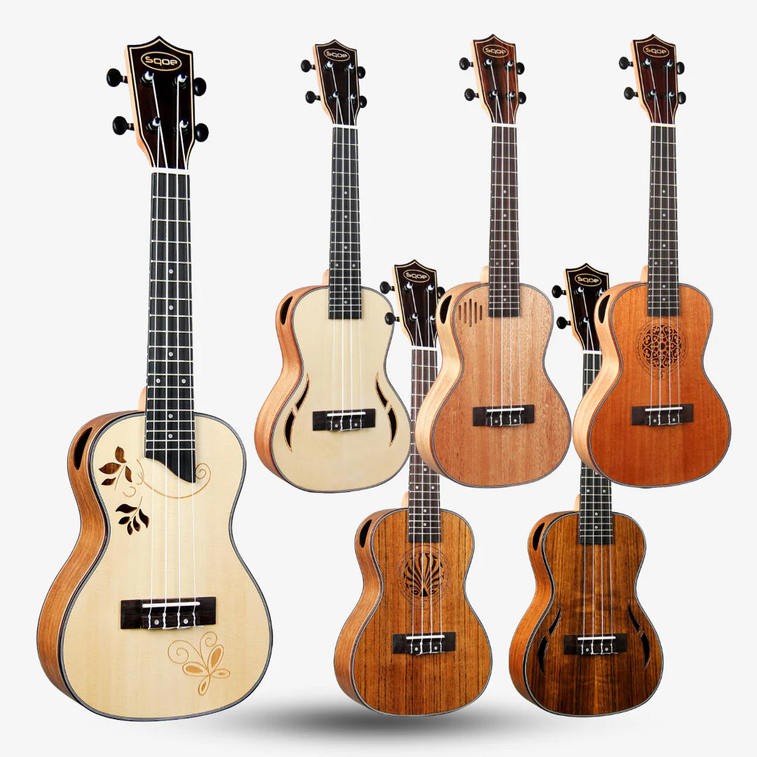 Đàn Ukulele Concert Sqoe SQ-UK-24 - Việt Music