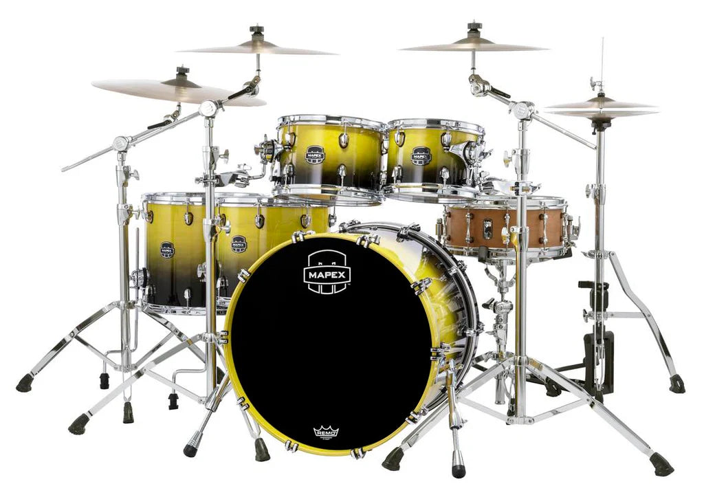 Trống Cơ Mapex Saturn Maple - Walnut Hybrid SR628XU (22/10-12/14/16)