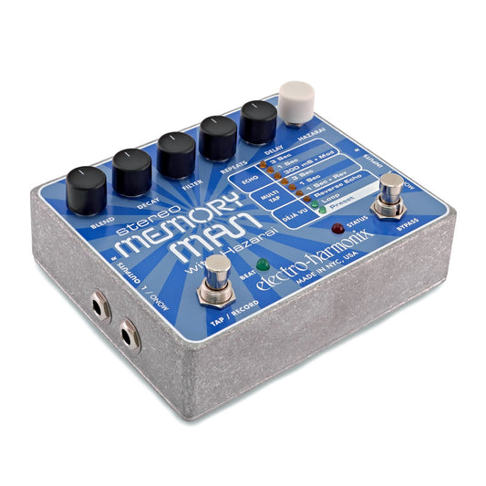 Pedal Guitar Electro-Harmonix Stereo Memory Man With Hazarai - Delay & Looper - Việt Music