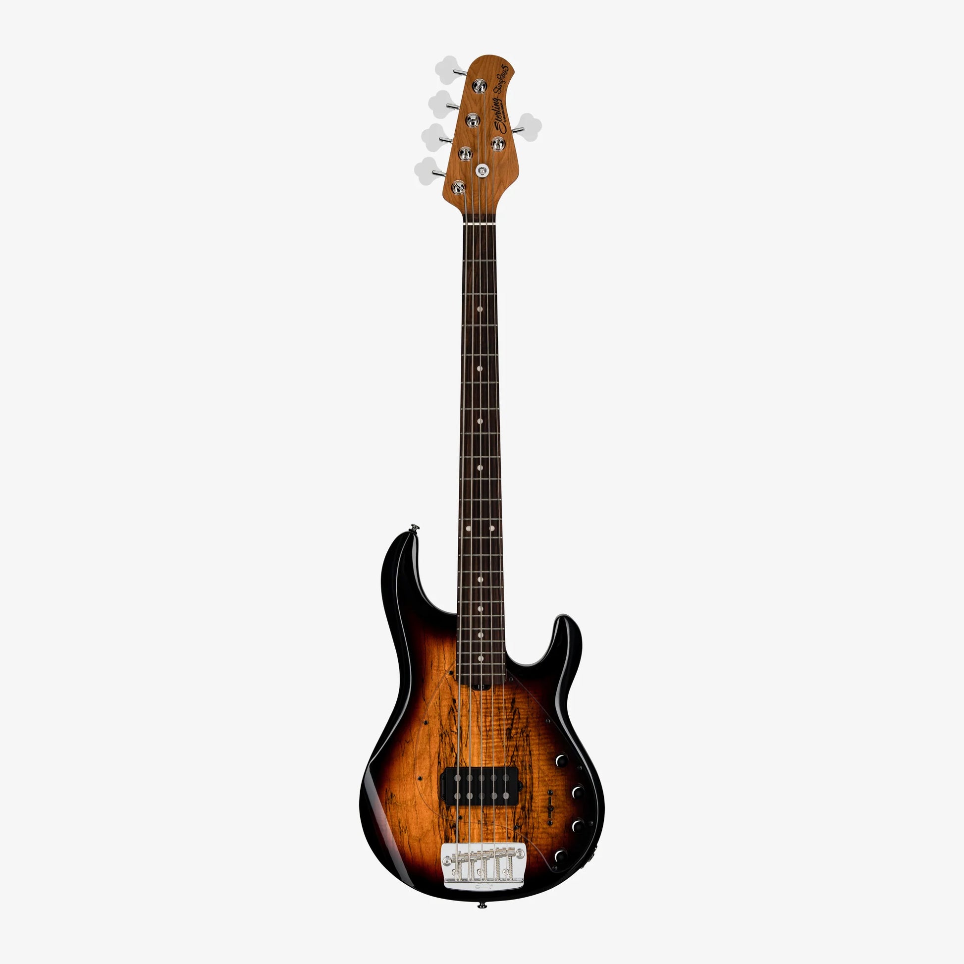 Đàn Guitar Bass Sterling by Music Man Ray35 H Spalted Maple 3 Tone, Rosewood Fingerboard - 5 Strings - Việt Music