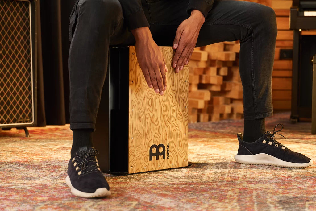 Trống Cajon Meinl Bass Vertical Subwoofer Cajon, Makah-Burl - SUBCAJ6MB-M