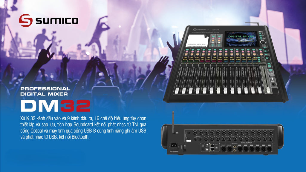 Dm32 Mixer Sumico DM32 Digital – Việt Music