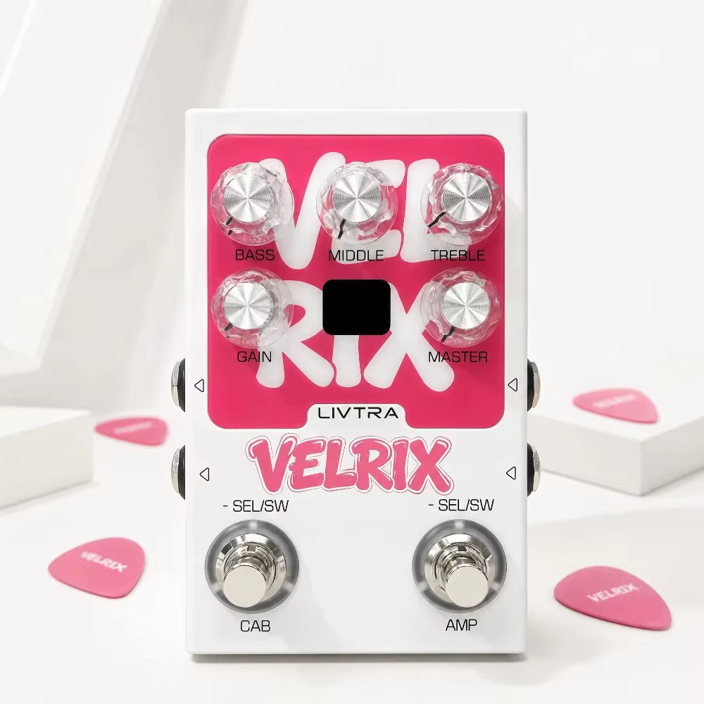Pedal Guitar Livtra Velrix - AMP & IR Pedal - Việt Music