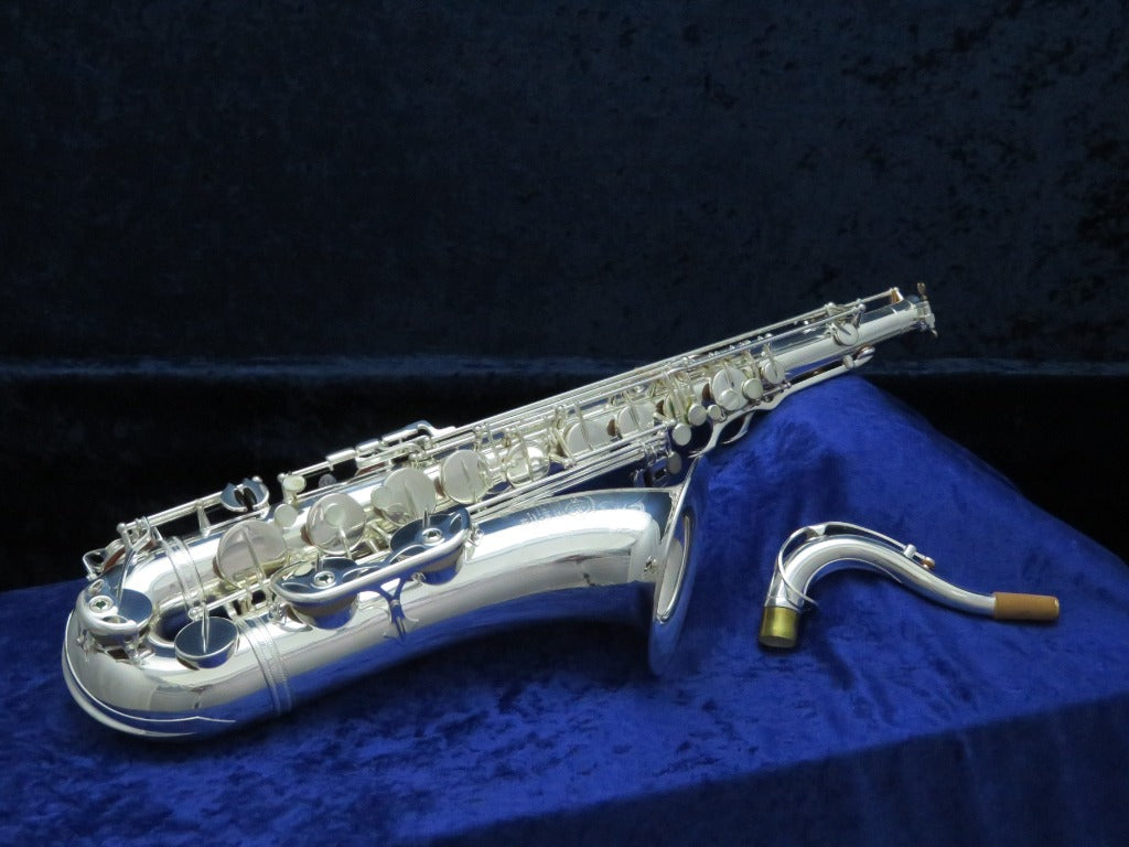 SELMER MARK VI 銀色次中音薩克斯風 1957 年