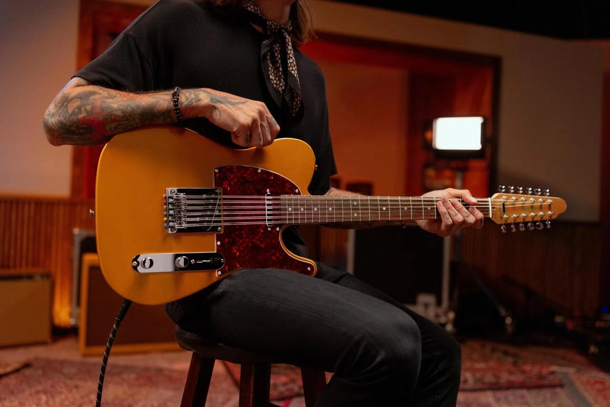 Đàn Guitar Điện Squier Paranormal Troy Van Leeuwen Telecaster XII SS, Laurel Fingerboard - 12 Strings - Việt Music