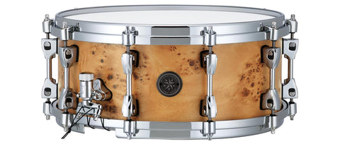 TAMA PMM146-STM 6x14 吋 Starphonic 小鼓，緞面 Mappa Burl