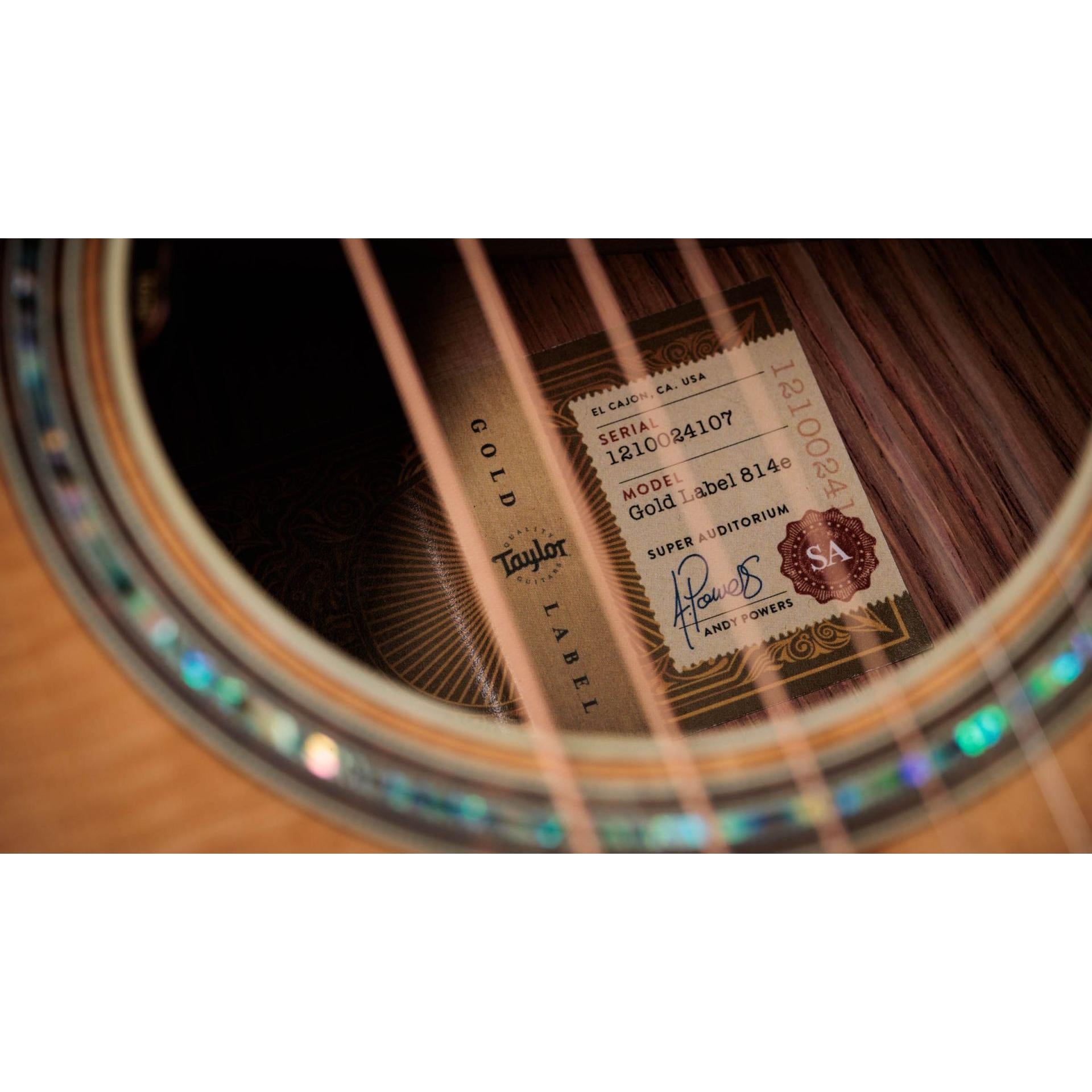Đàn Guitar Taylor Gold Label 814E - Việt Music