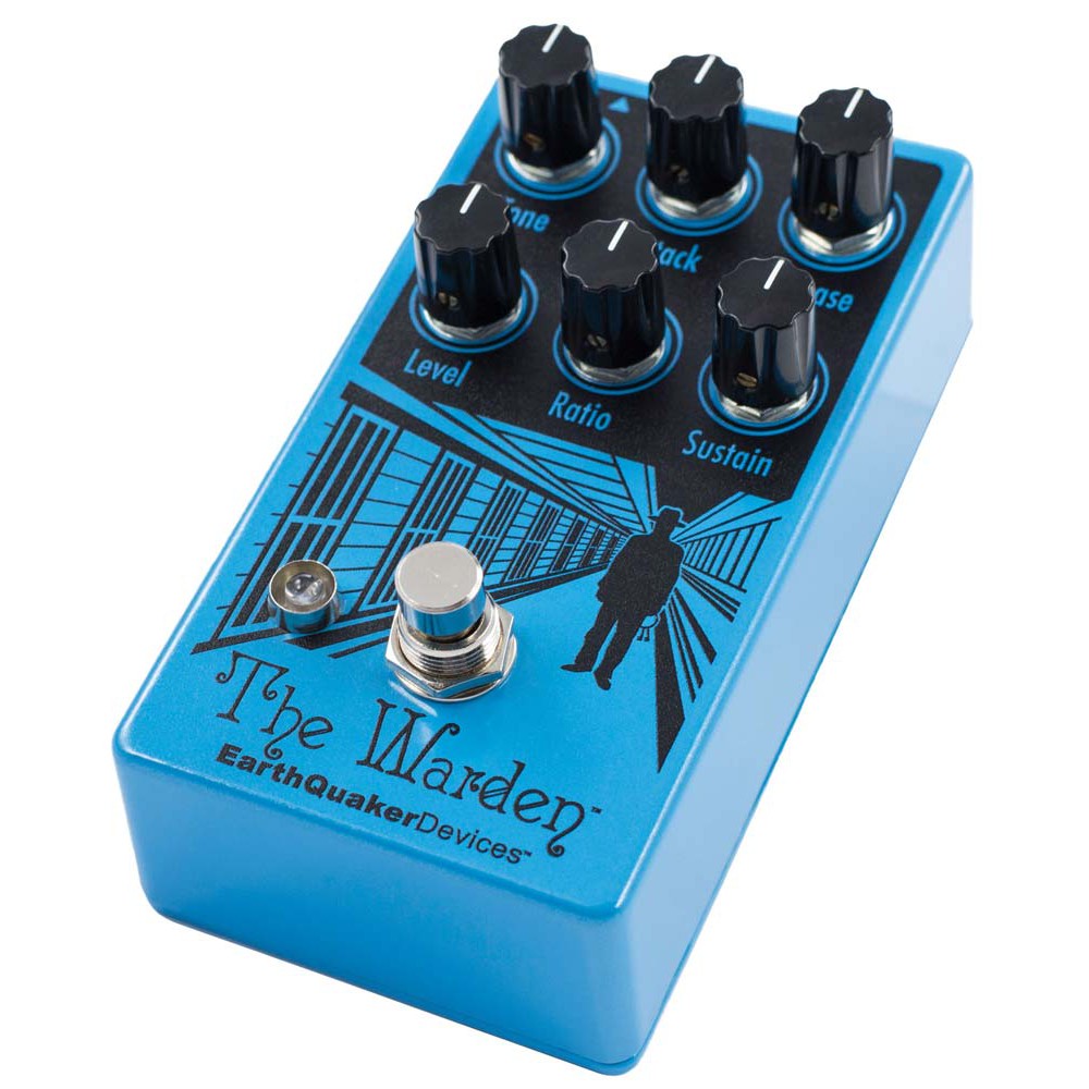 Pedal Guitar EarthQuaker Devices The Warden V2 Optical Compressor - Việt Music