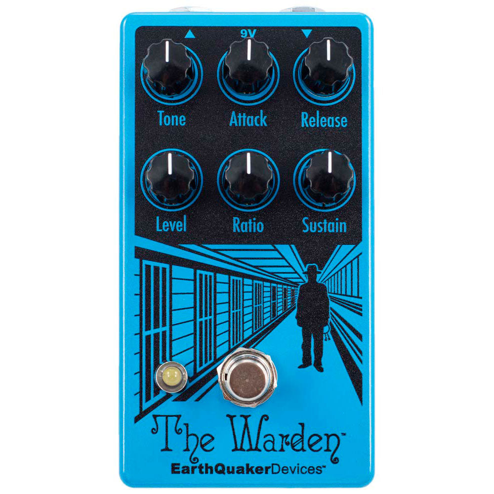 Pedal Guitar EarthQuaker Devices The Warden V2 Optical Compressor - Việt Music