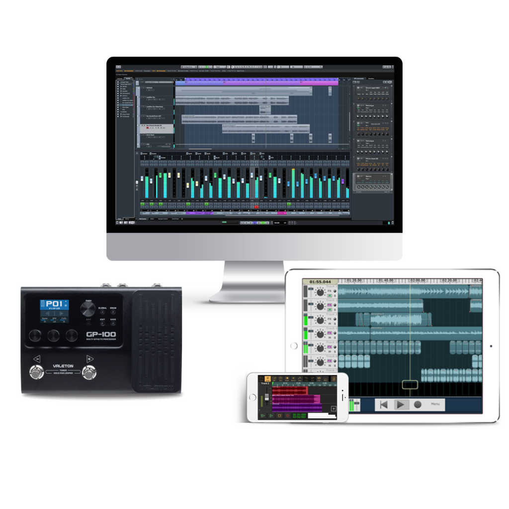Pedal Guitar Valeton GP-100 Multi-Effects Processors