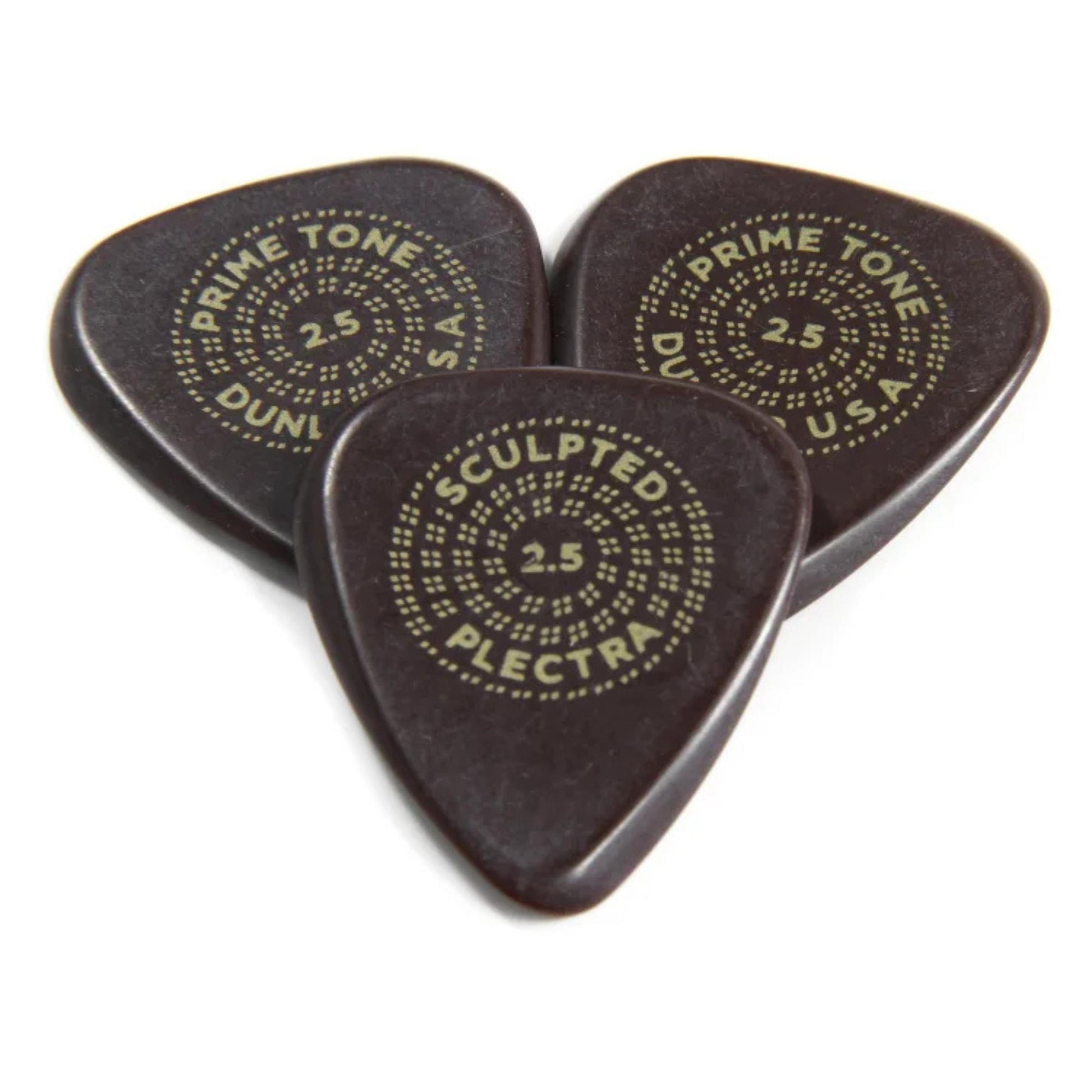 Pick Gảy Đàn Guitar Jim Dunlop 551P2.5 Primetone Standard Smooth, 3pc - Việt Music