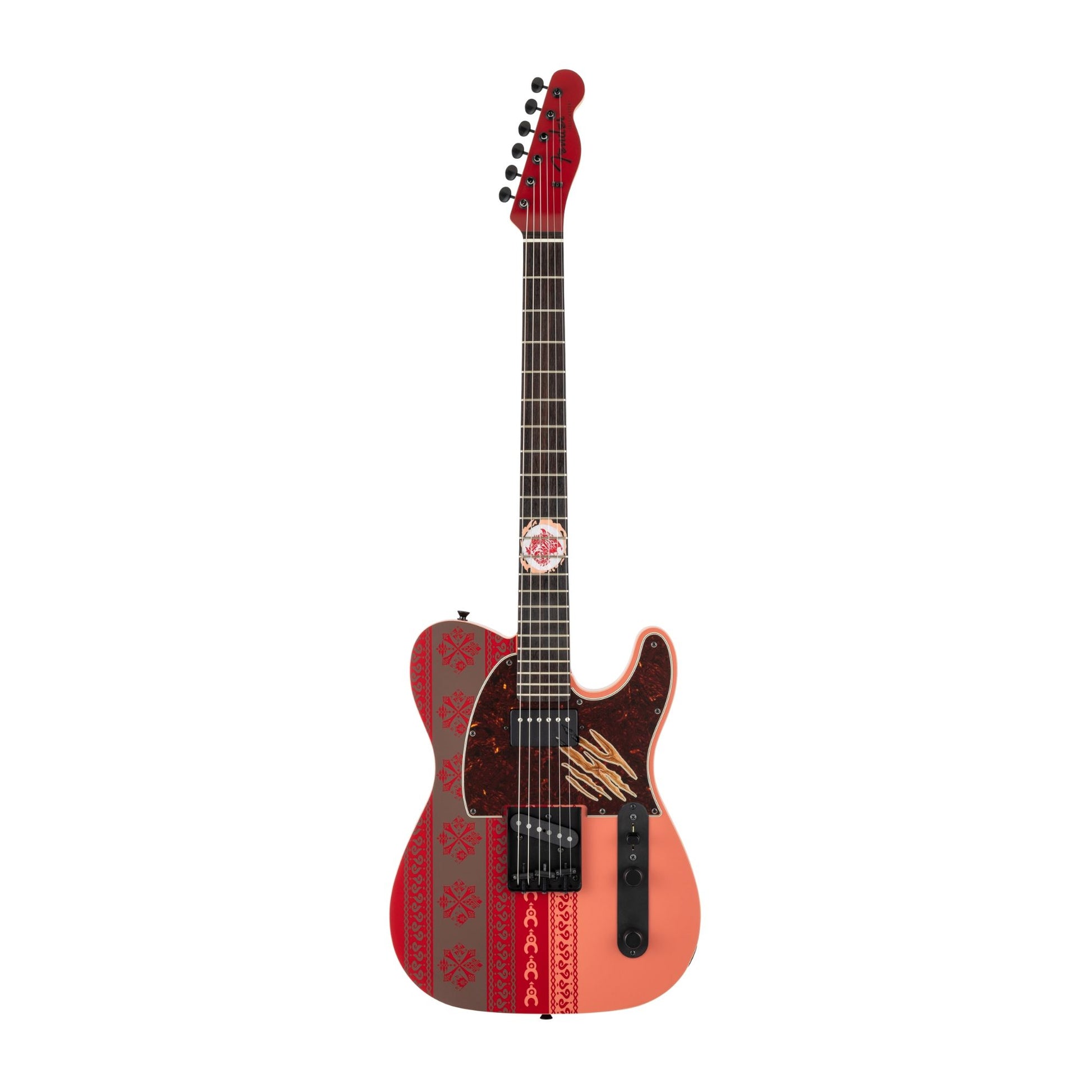 Đàn Guitar Điện Fender Limited Monster Hunter Rathalos Telecaster HS, Rosewood Fingerboard, Rathalos Red - Việt Music