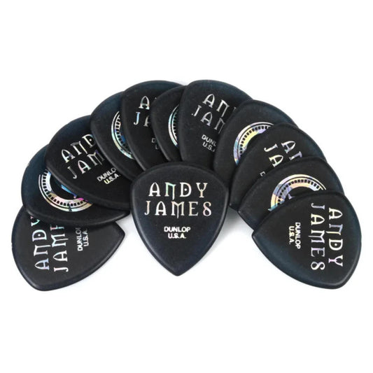 Pick Gảy Đàn Guitar Jim Dunlop 546RAJ200 Andy James Custom Flow Jumbo, 12pc - Việt Music