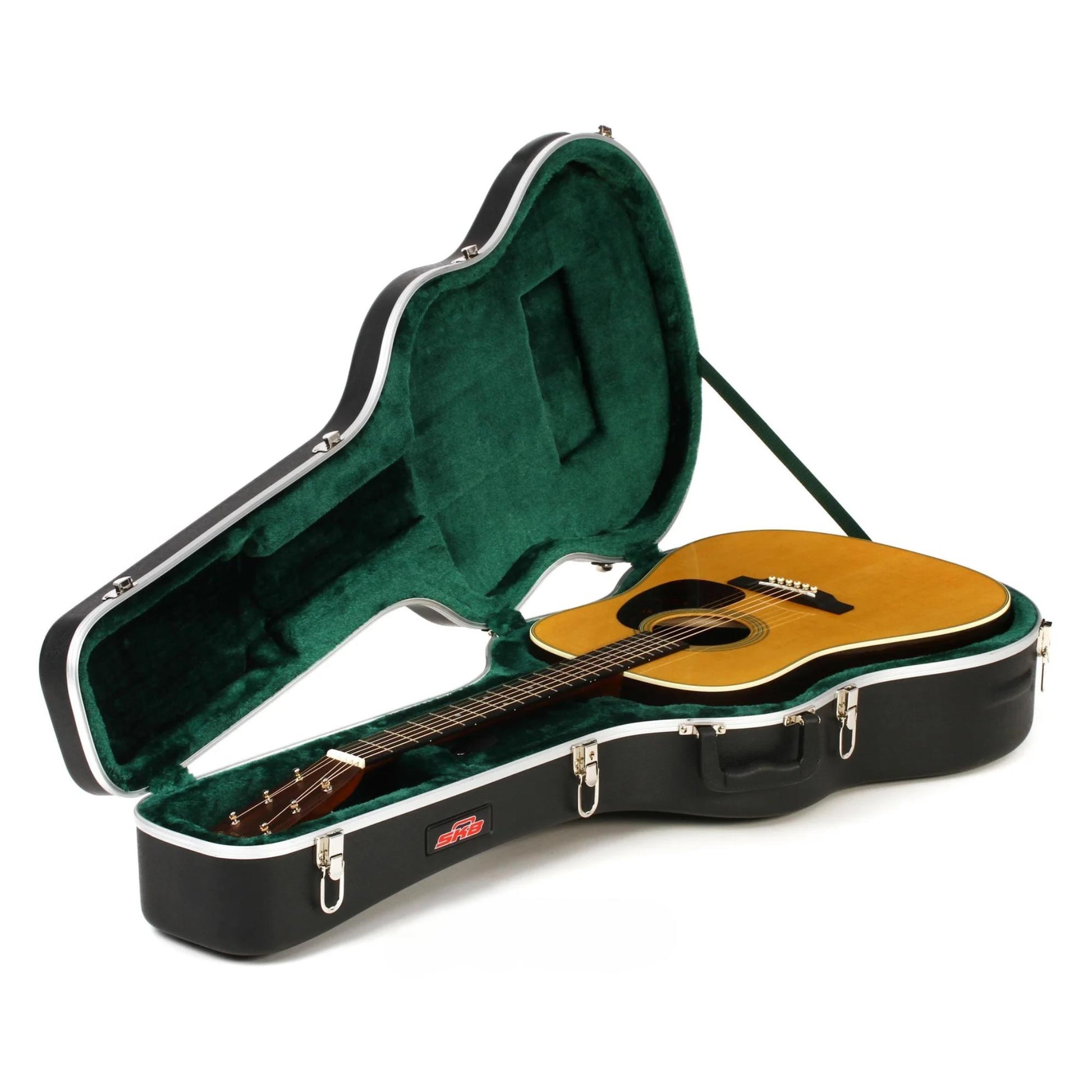 Hộp Đàn Guitar Acoustic SKB 1SKB-8 Acoustic Dreadnought Economy Guitar Case - Việt Music