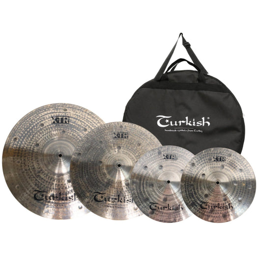 Bộ Cymbal Turkish XTR -D SET 2 Meta Dark Cymbal Pack (14/18/20)