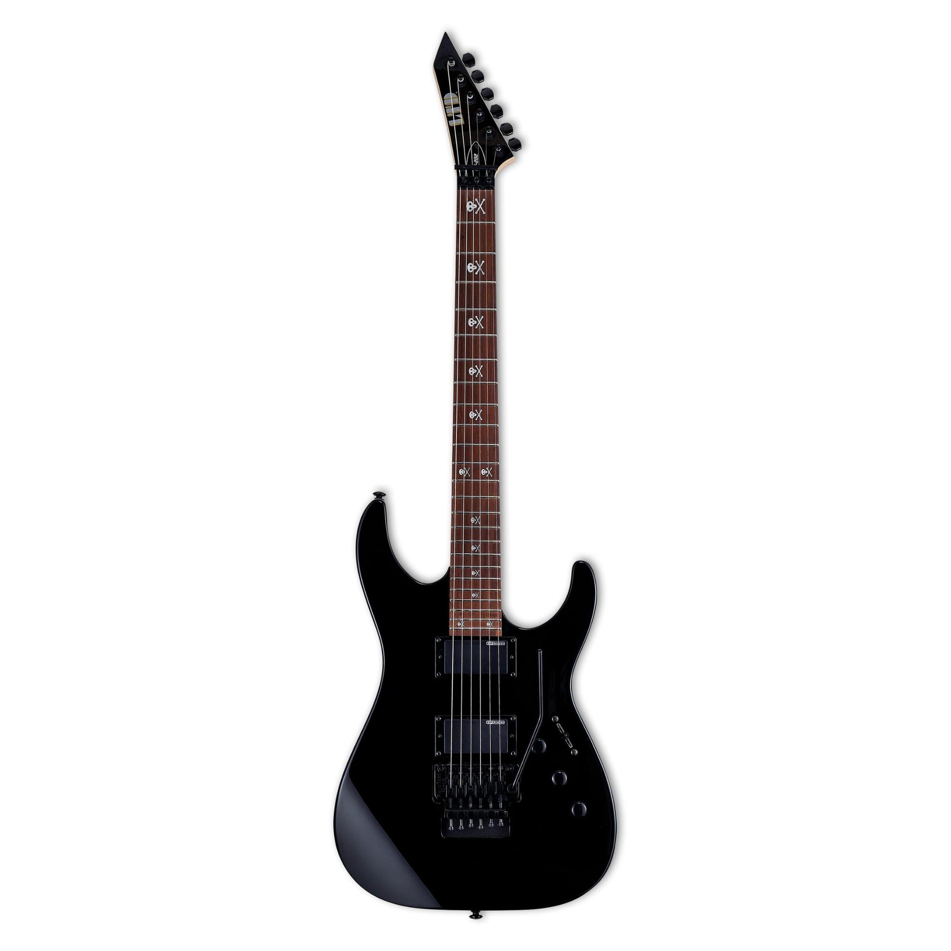 Đàn Guitar Điện ESP LTD Kirk Hammett Signature KH-202 HH, Rosewood Fingerboard, Black - Việt Music