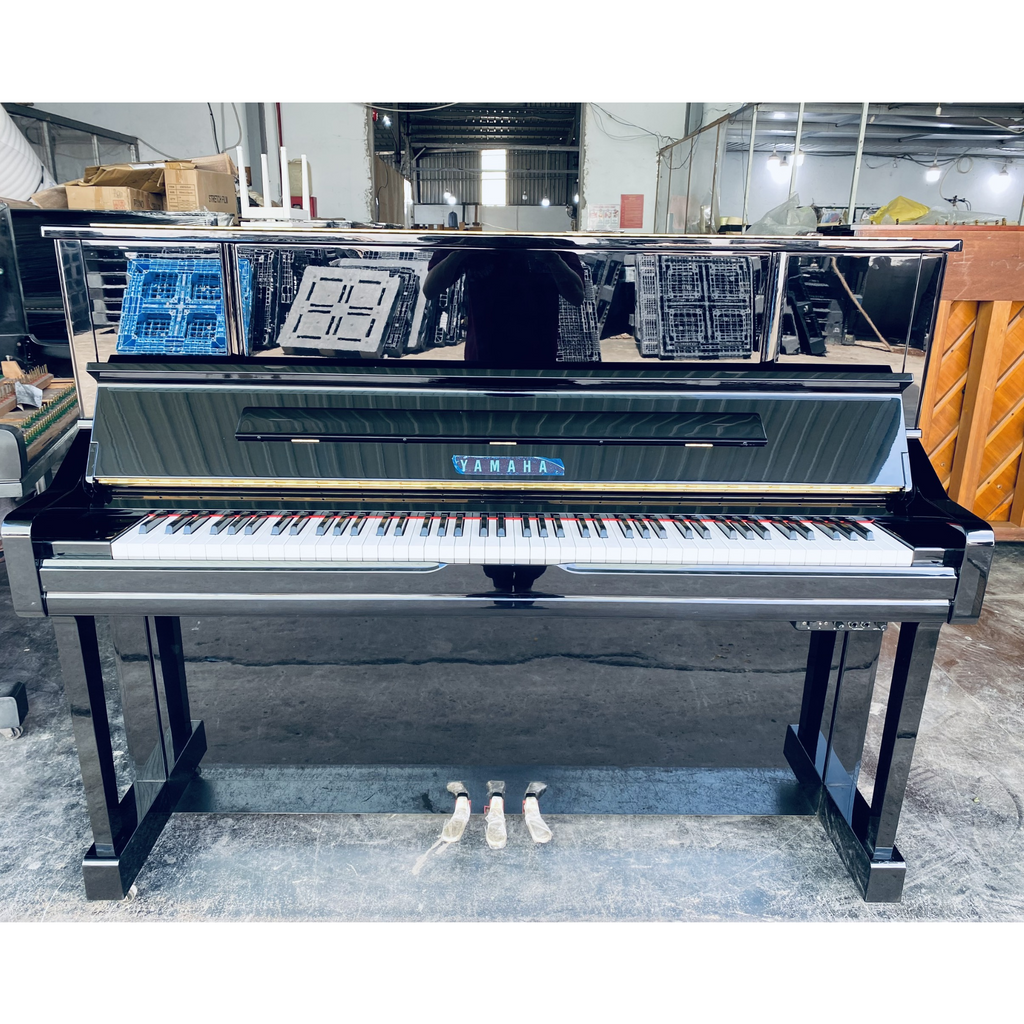 Đàn Piano Cơ Hybrid Upright Yamaha YU10SEB Silent - Qua Sử Dụng