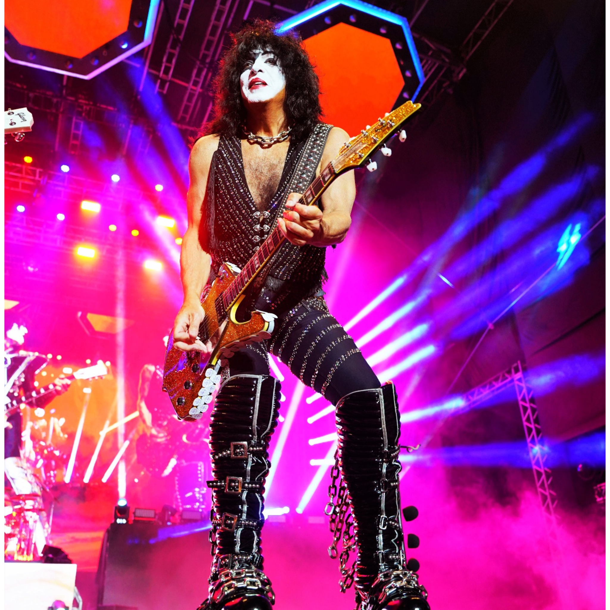 Ibanez PS60 電吉他 - Paul Stanley Signature HH，紫心指板