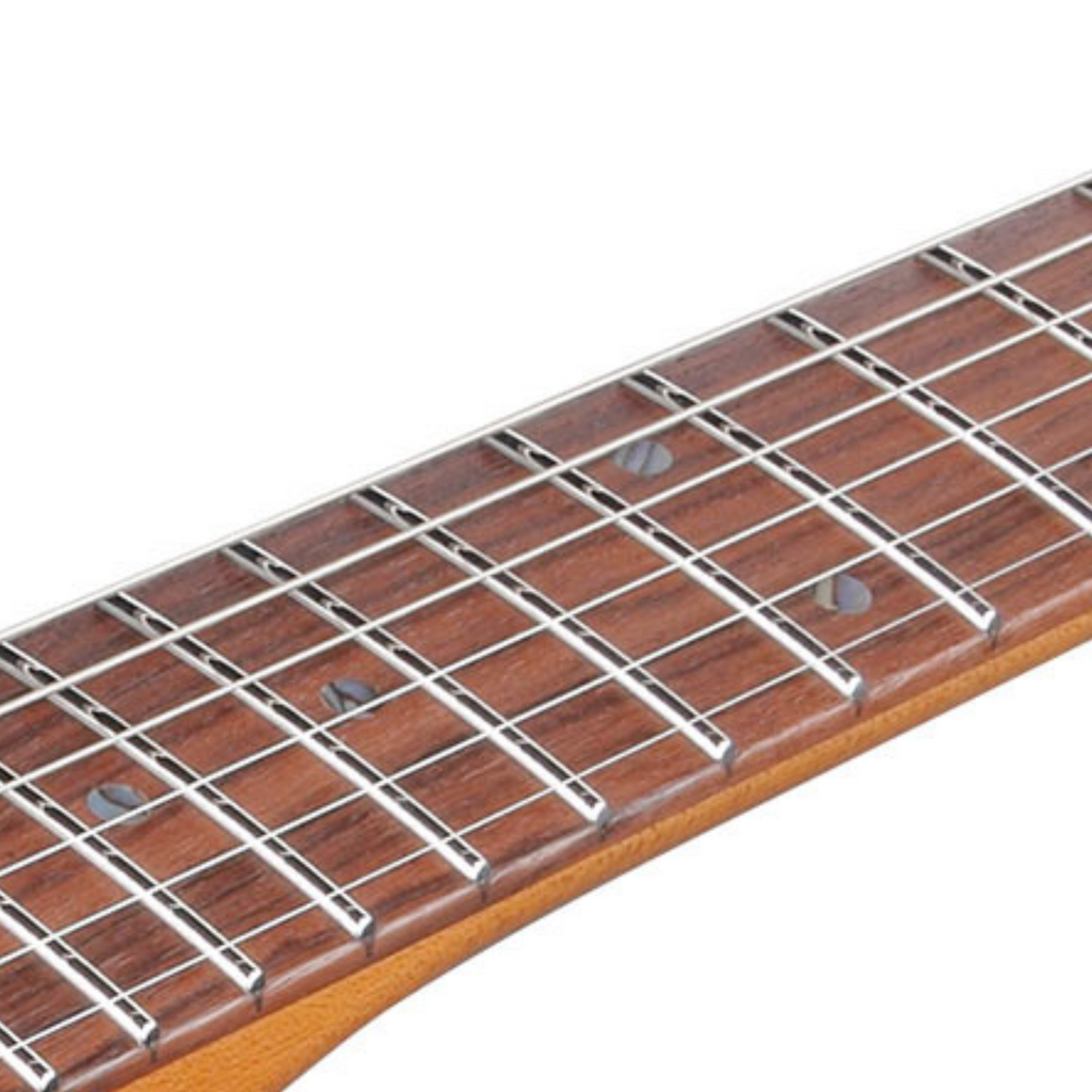 Đàn Guitar Điện Ibanez MMN1 - Martin Miller Signature HSS, Maple Fingerboard, Transparent Aqua