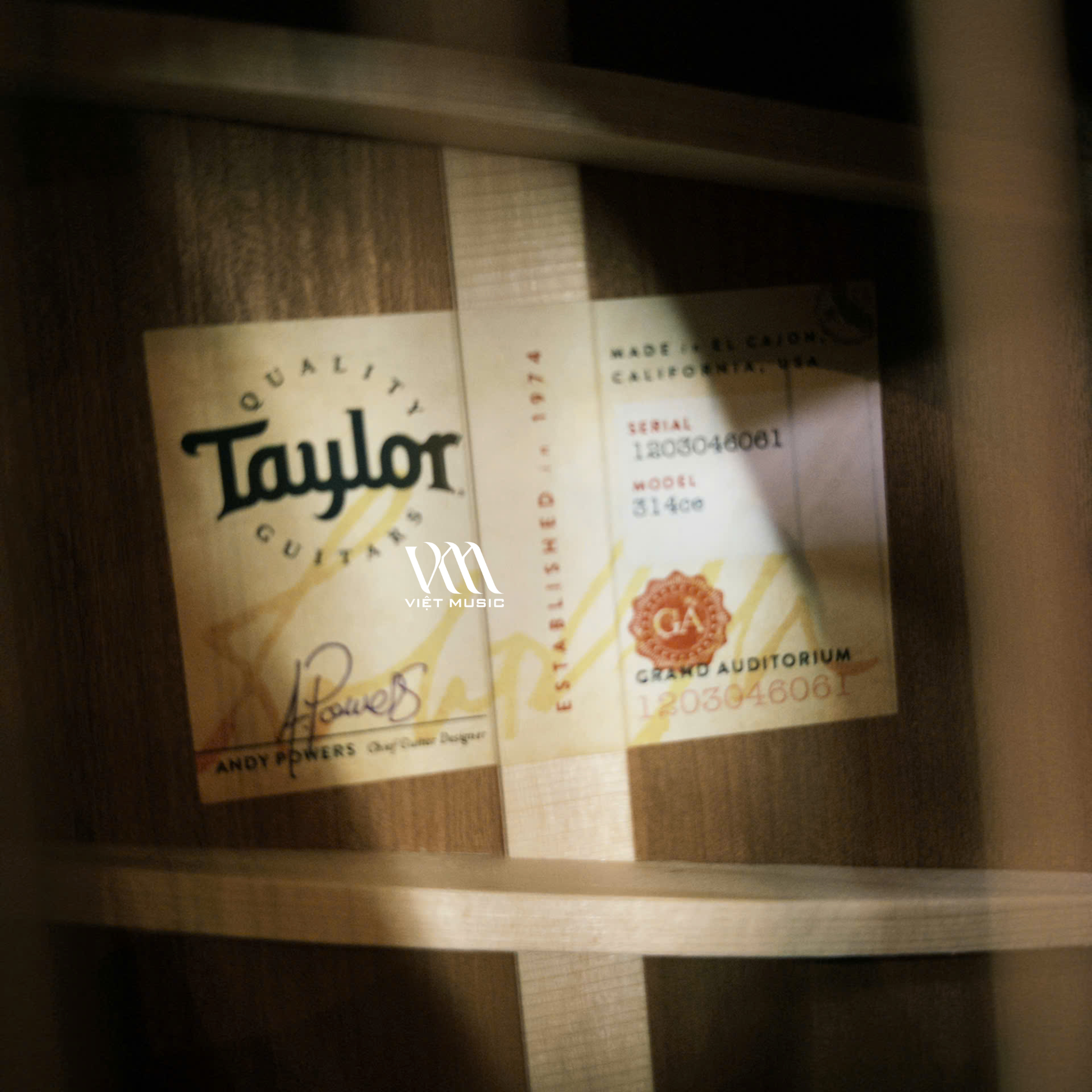 Đàn Guitar Acoustic Taylor Next Generation 314ce - Việt Music