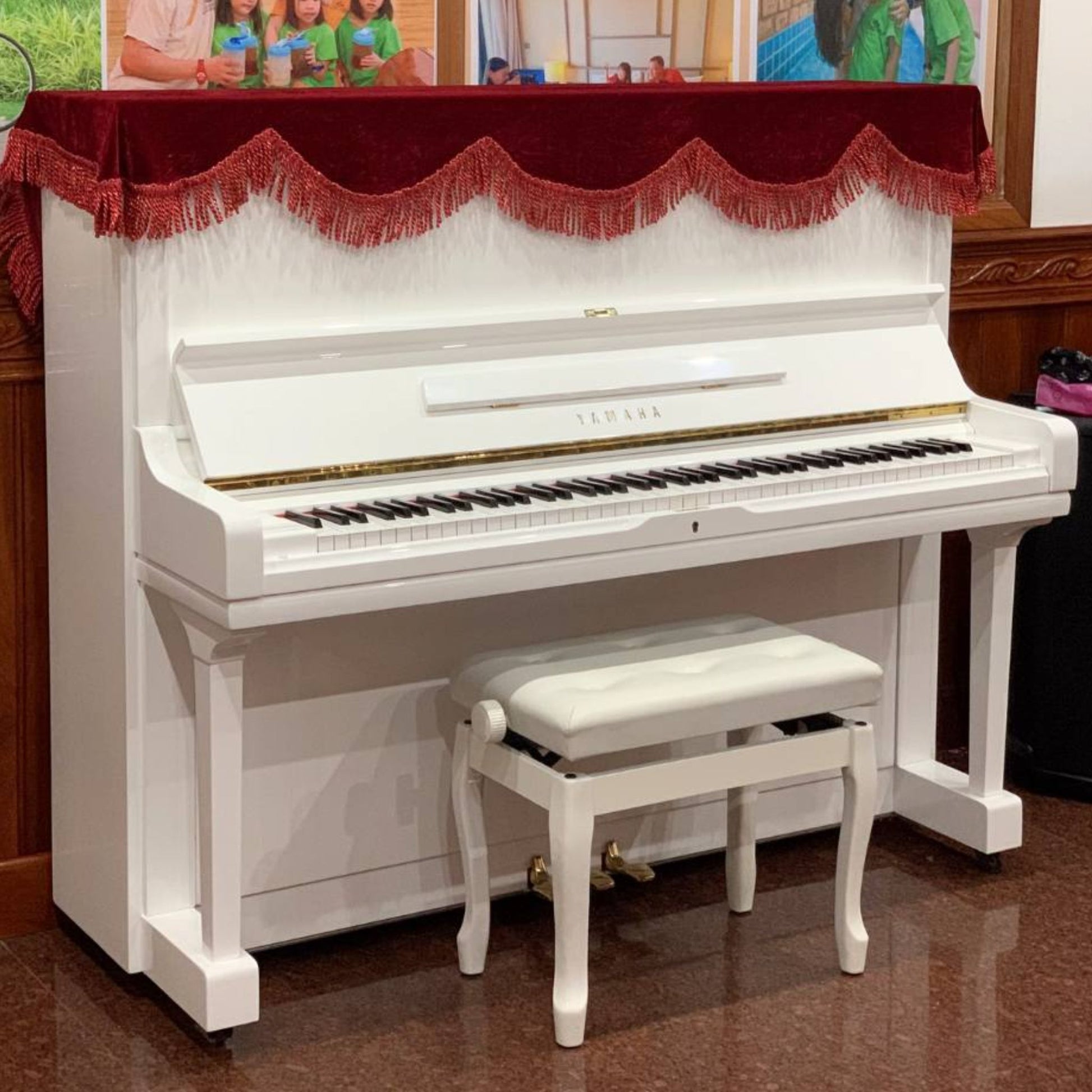 Đàn Piano Cơ Upright Yamaha U3H WH - Qua Sử Dụng – Việt Music