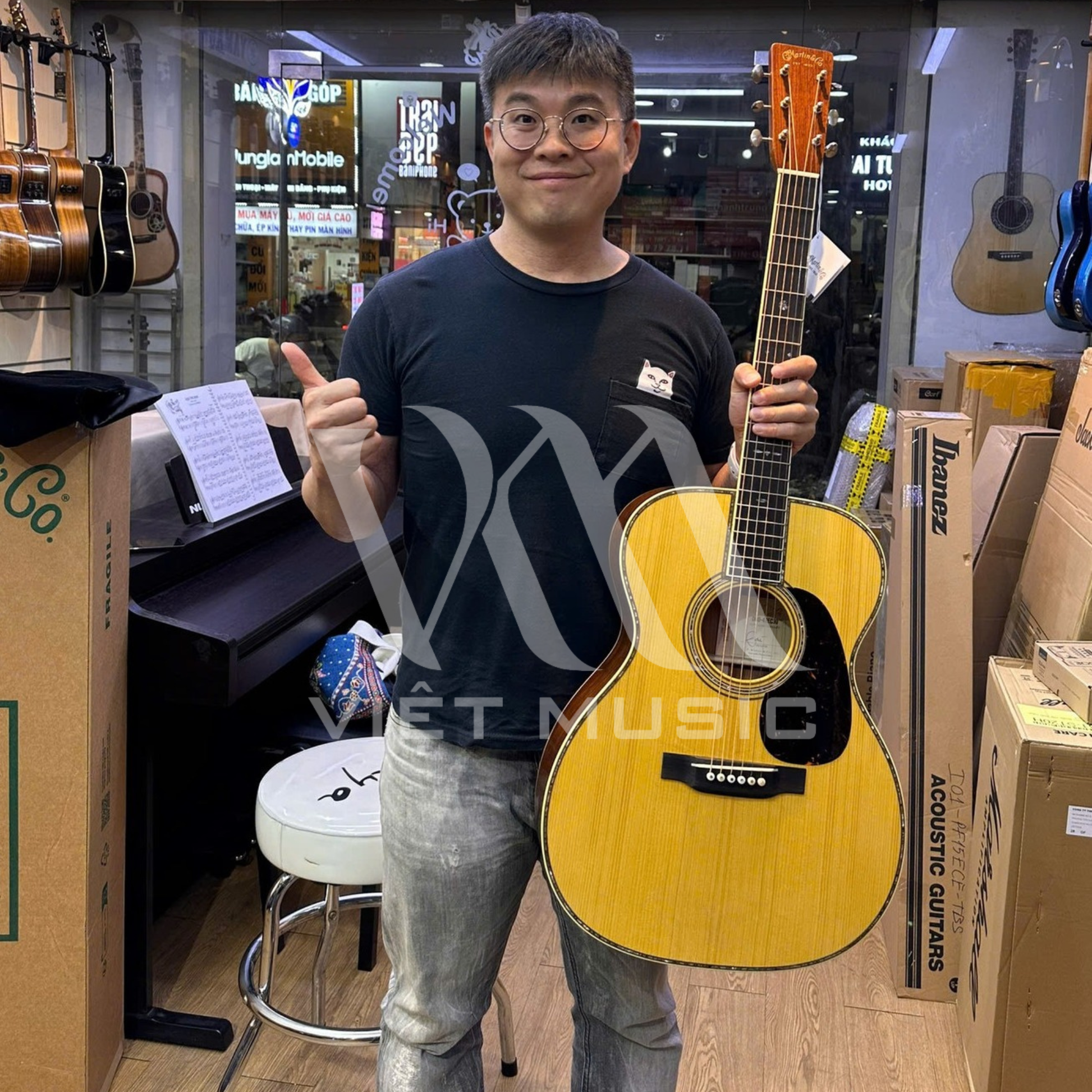 Đàn Guitar Acoustic Martin 000-42EC Eric Clapton 30th Anniversary - Custom & Special Editions Series - Việt Music