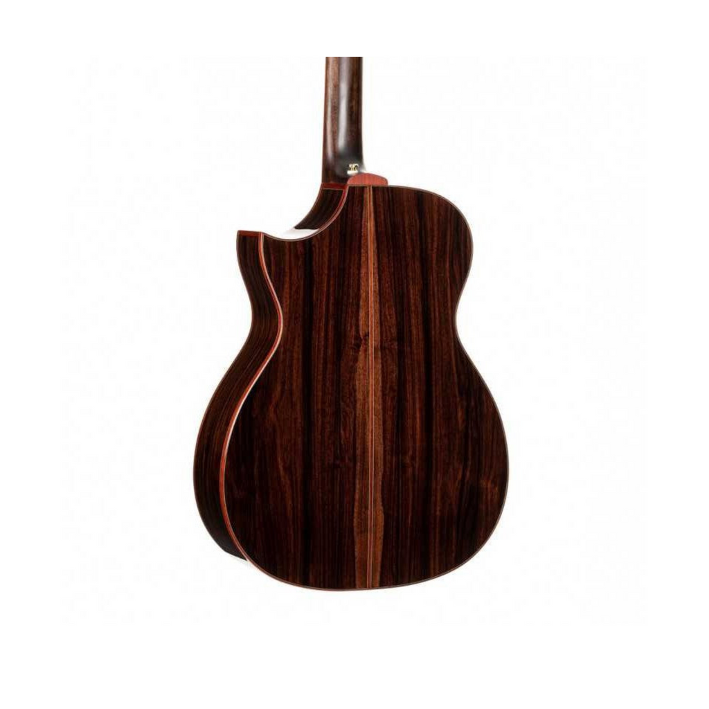 Mặt sau và mặt bên bằng gỗ rosewood nguyên tấm