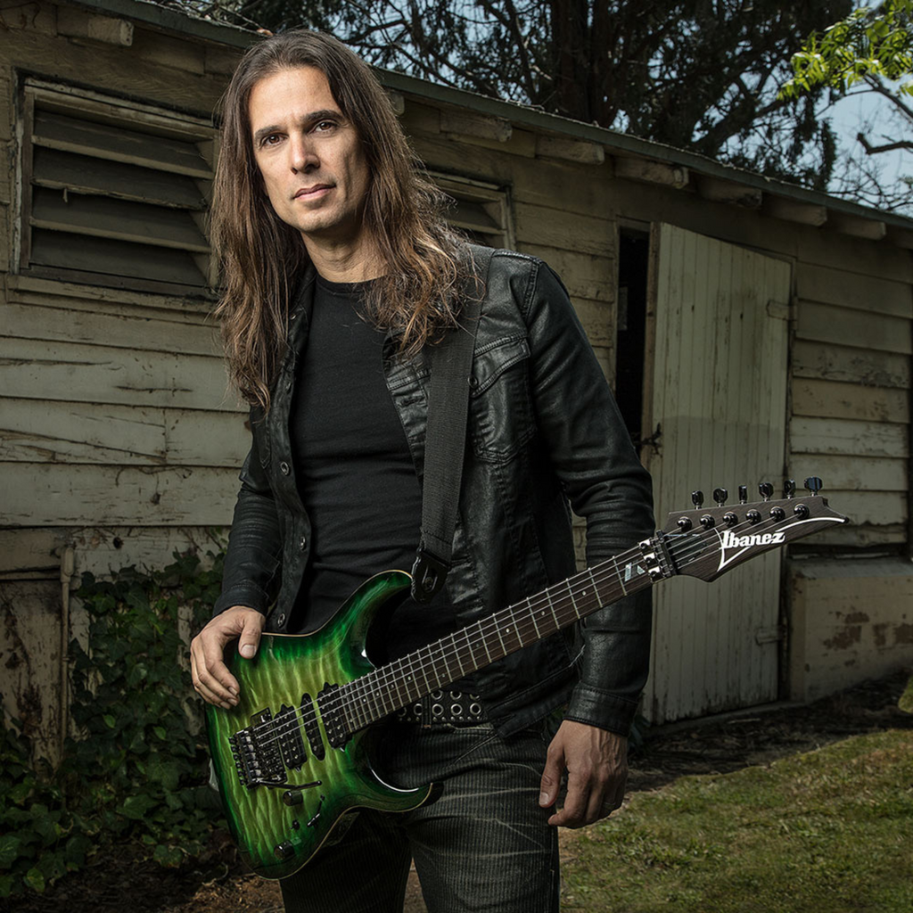 Đàn Guitar Điện Ibanez KIKOSP3 - Kiko Loureiro Signature HSH, Jatoba Fingerboard, Transparent Emerald Burst