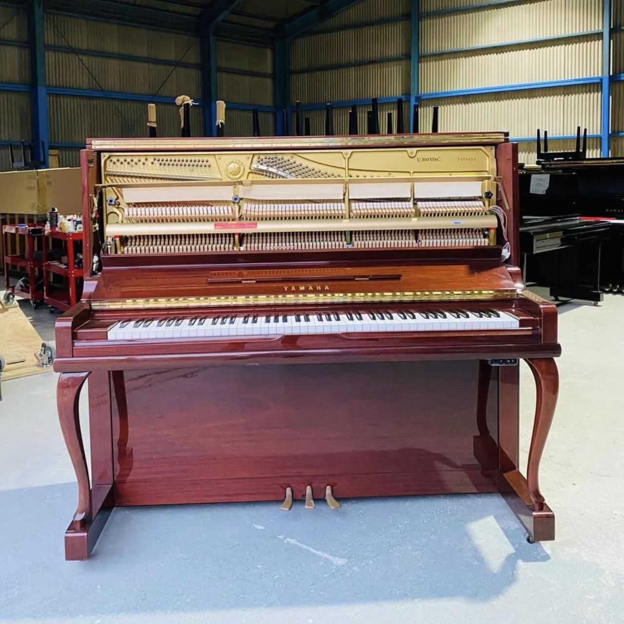 Đàn Piano Cơ Upright Yamaha U300MhC - Qua Sử Dụng - Việt Music