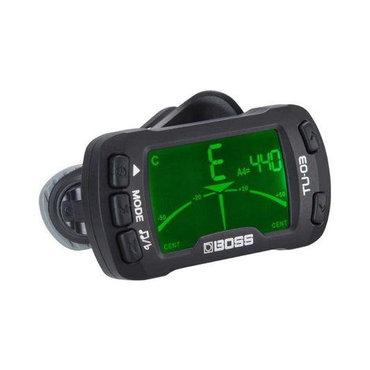 Tuner Guitar Boss TU-03 Clip-On Tuner & Metronome - Việt Music