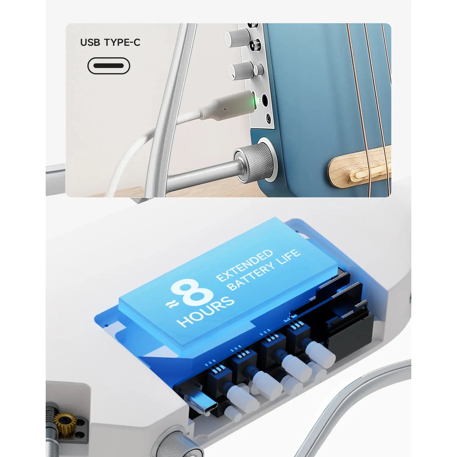 Đàn Guitar Silent Acoustic Donner HUSH-I Pro - Việt Music