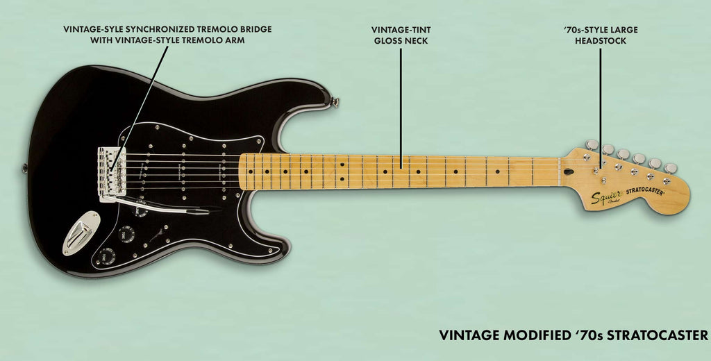 VINTAGE MODIFIED ‘70S STRATOCASTER