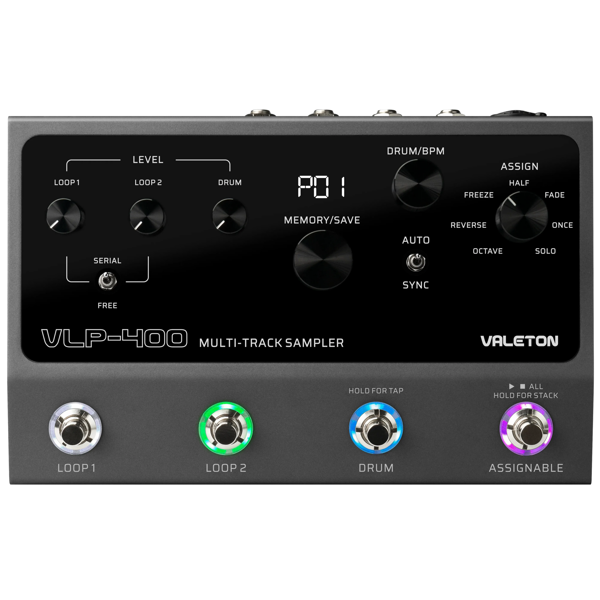 Pedal Guitar Valeton VLP-400 Multi-Track Sampler - Việt Music